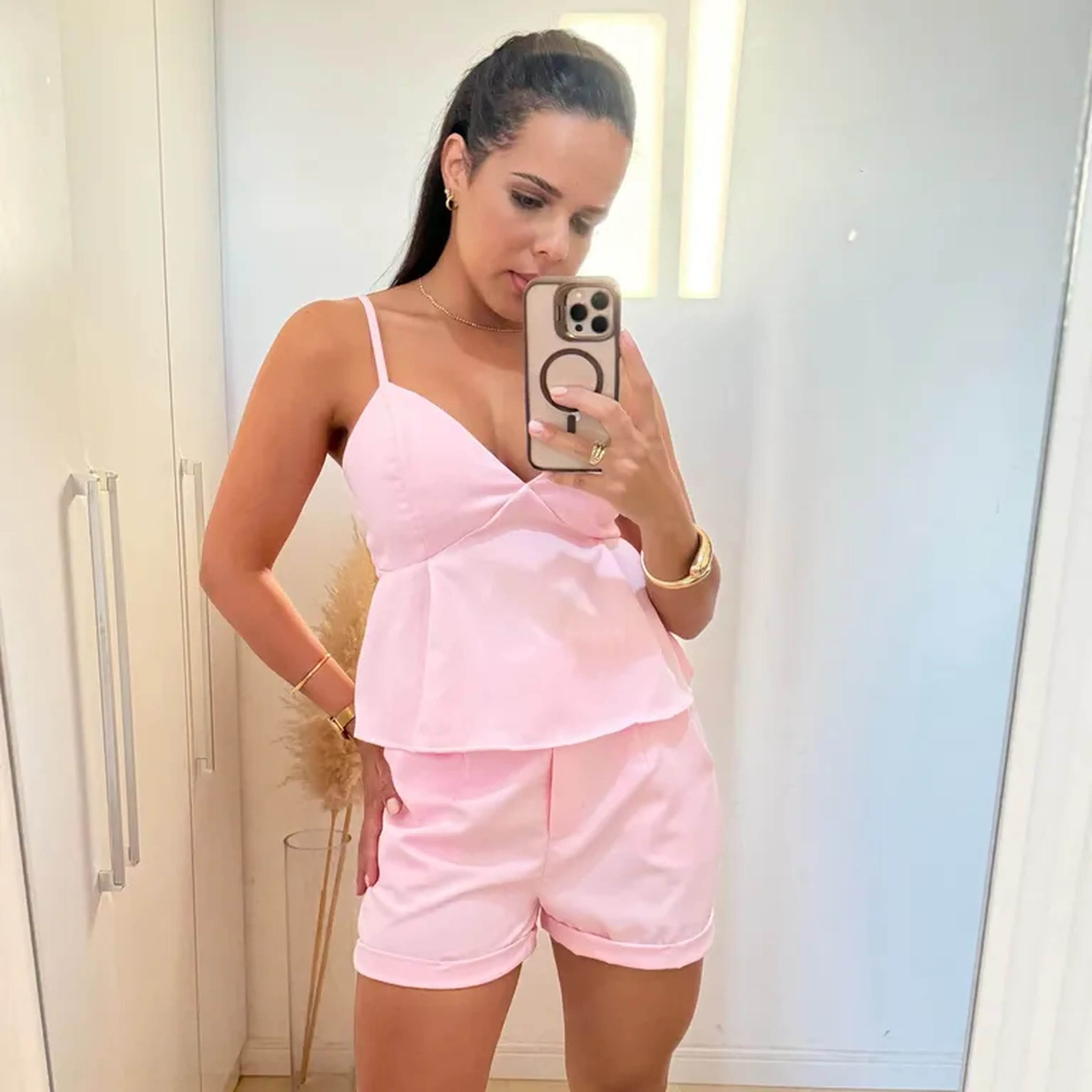 Conjunto Alfaitaria Candy Rosa imagem