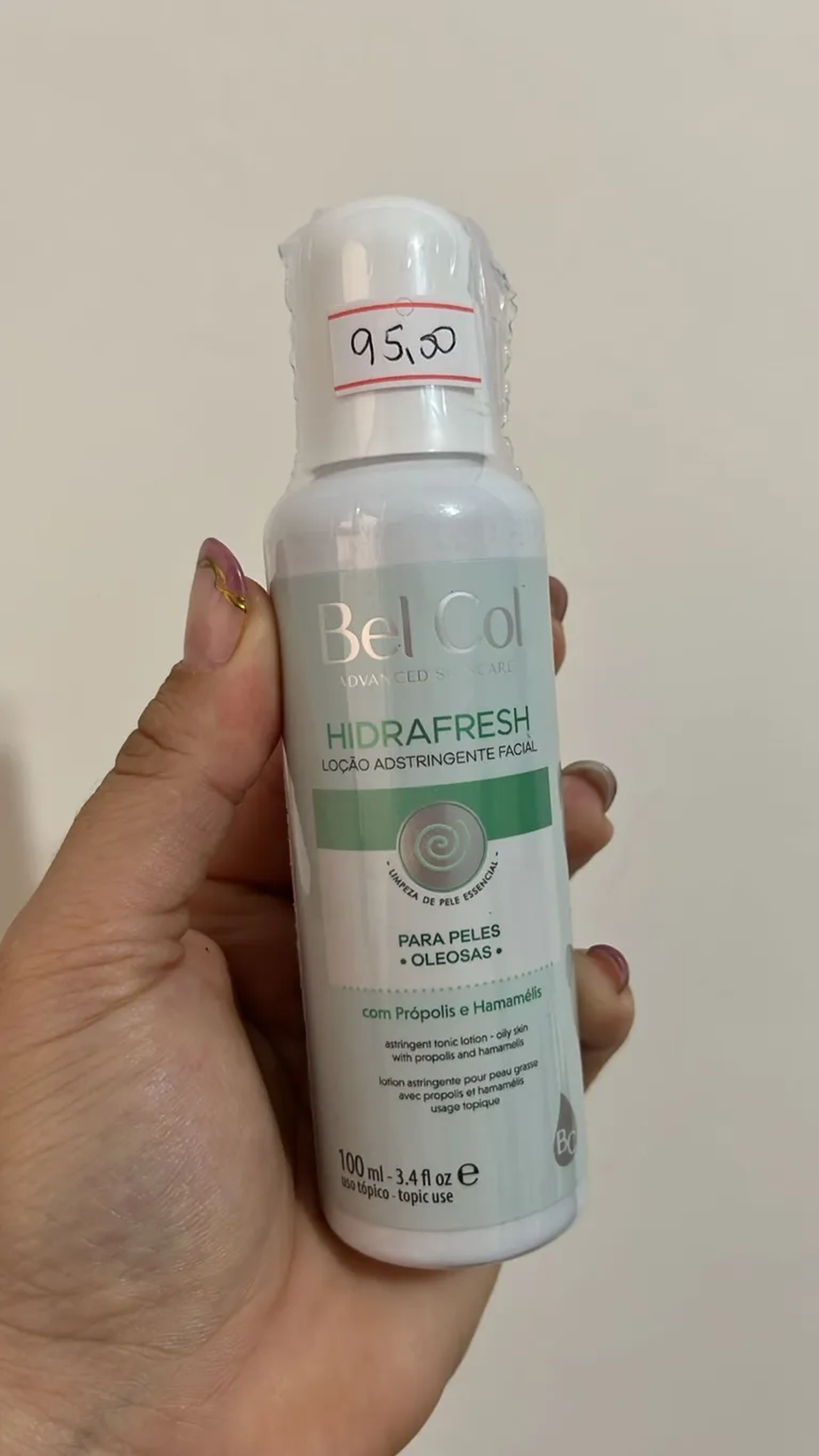 Tônico Hidrafresh - peles oleosas imagem