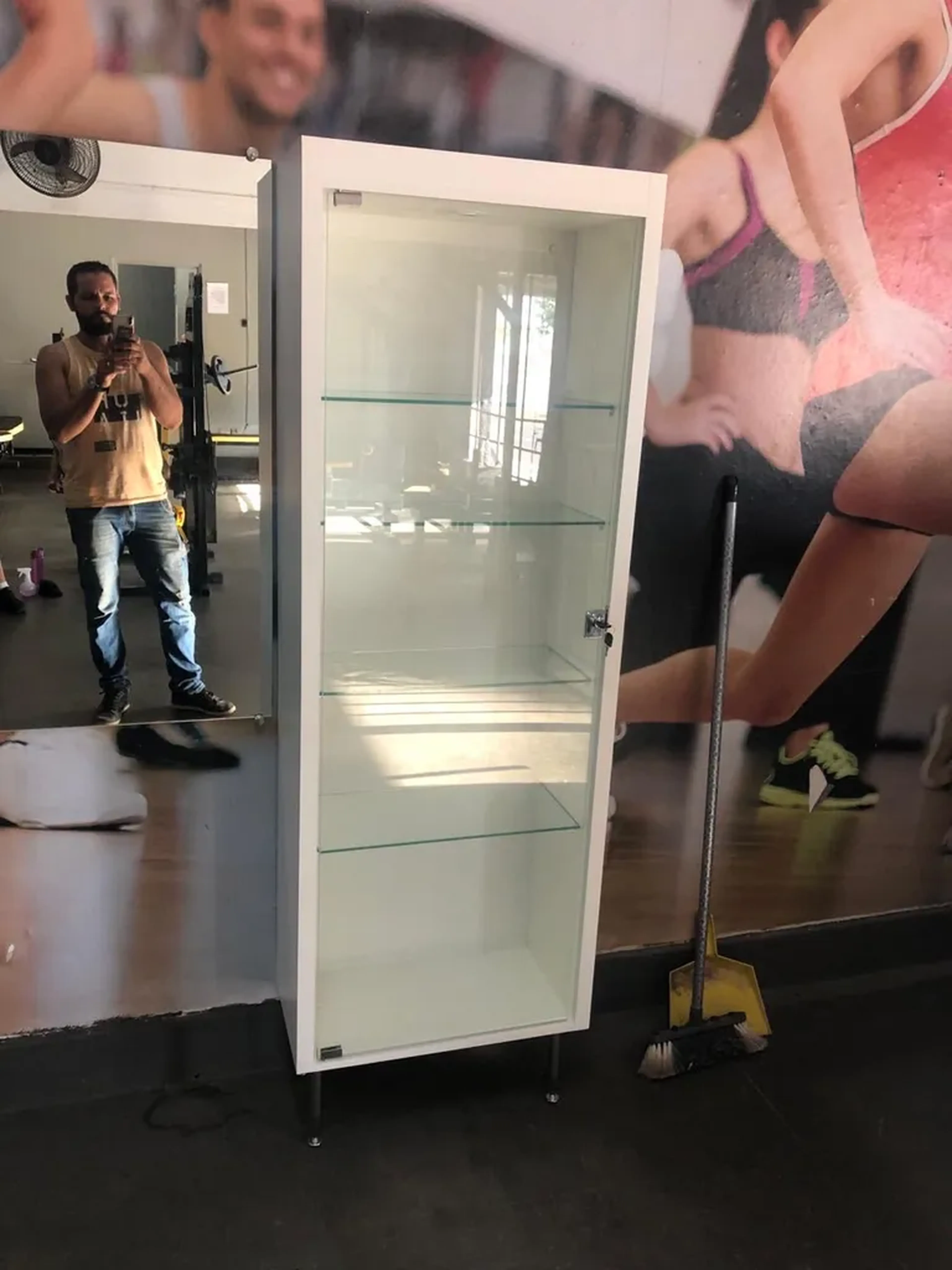 Expositor vitrine imagem