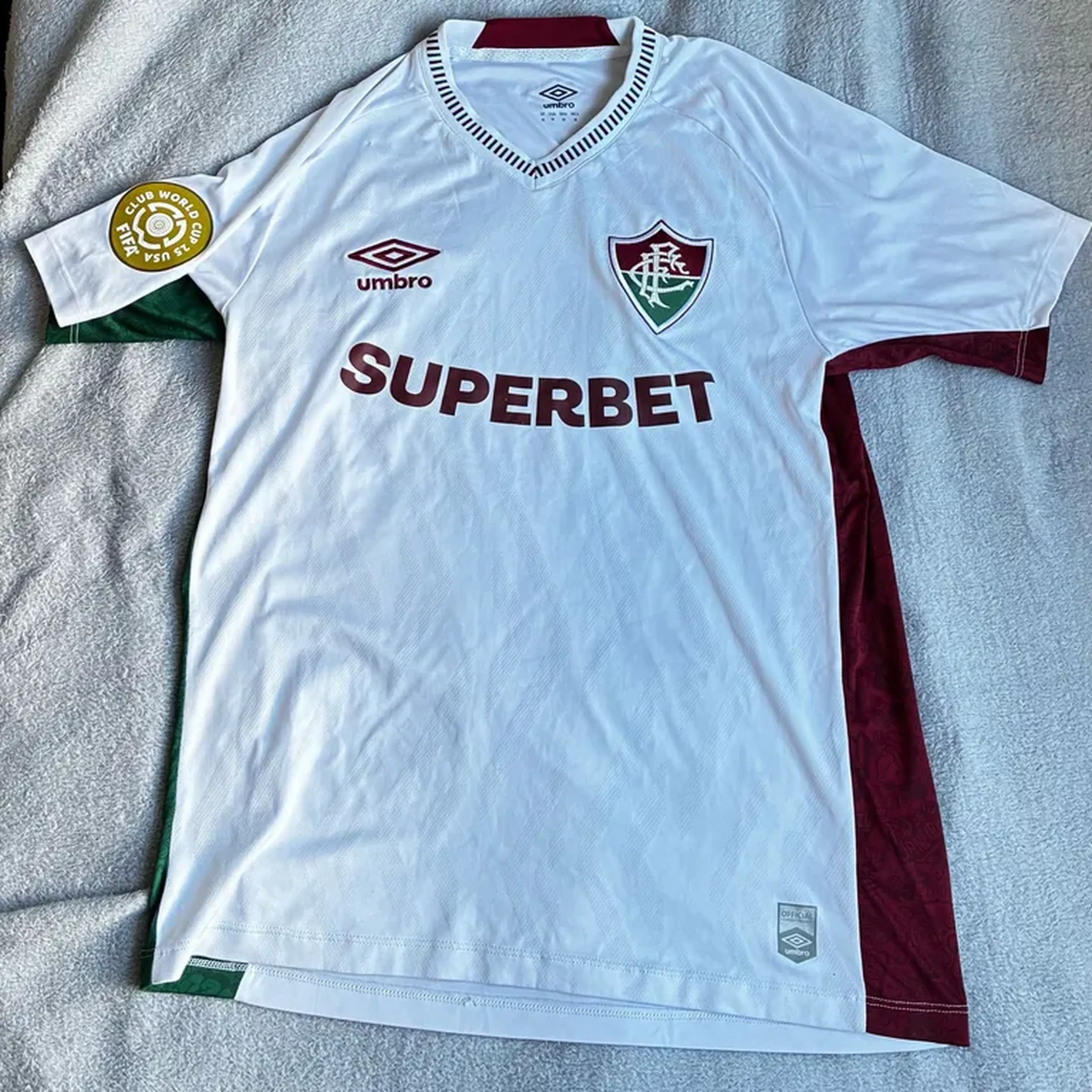 Camisa Fluminense 2025 II - Patch Copa de Clubes imagem
