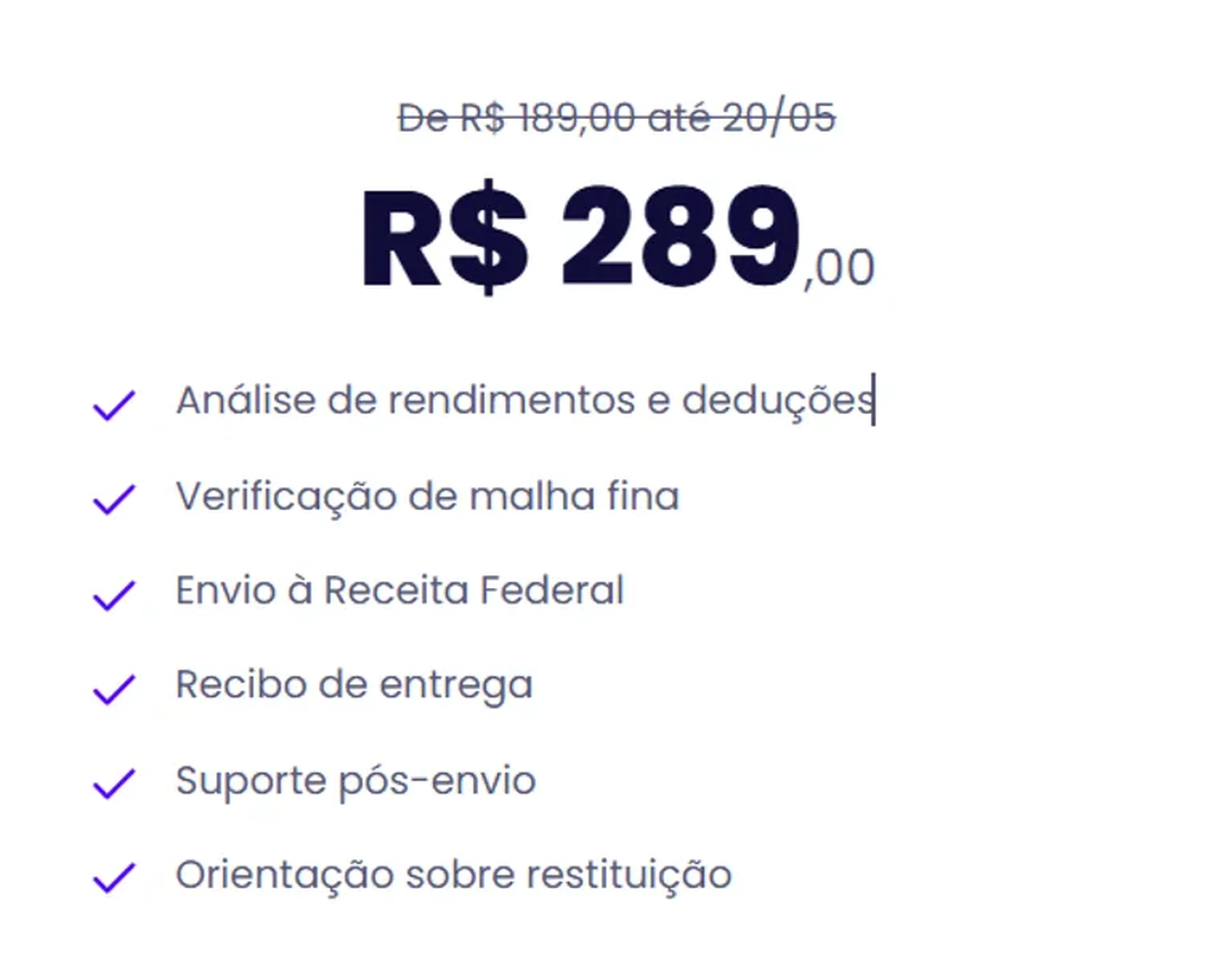 IRPF 2026 - Plano Básico - Fora do Prazo imagem