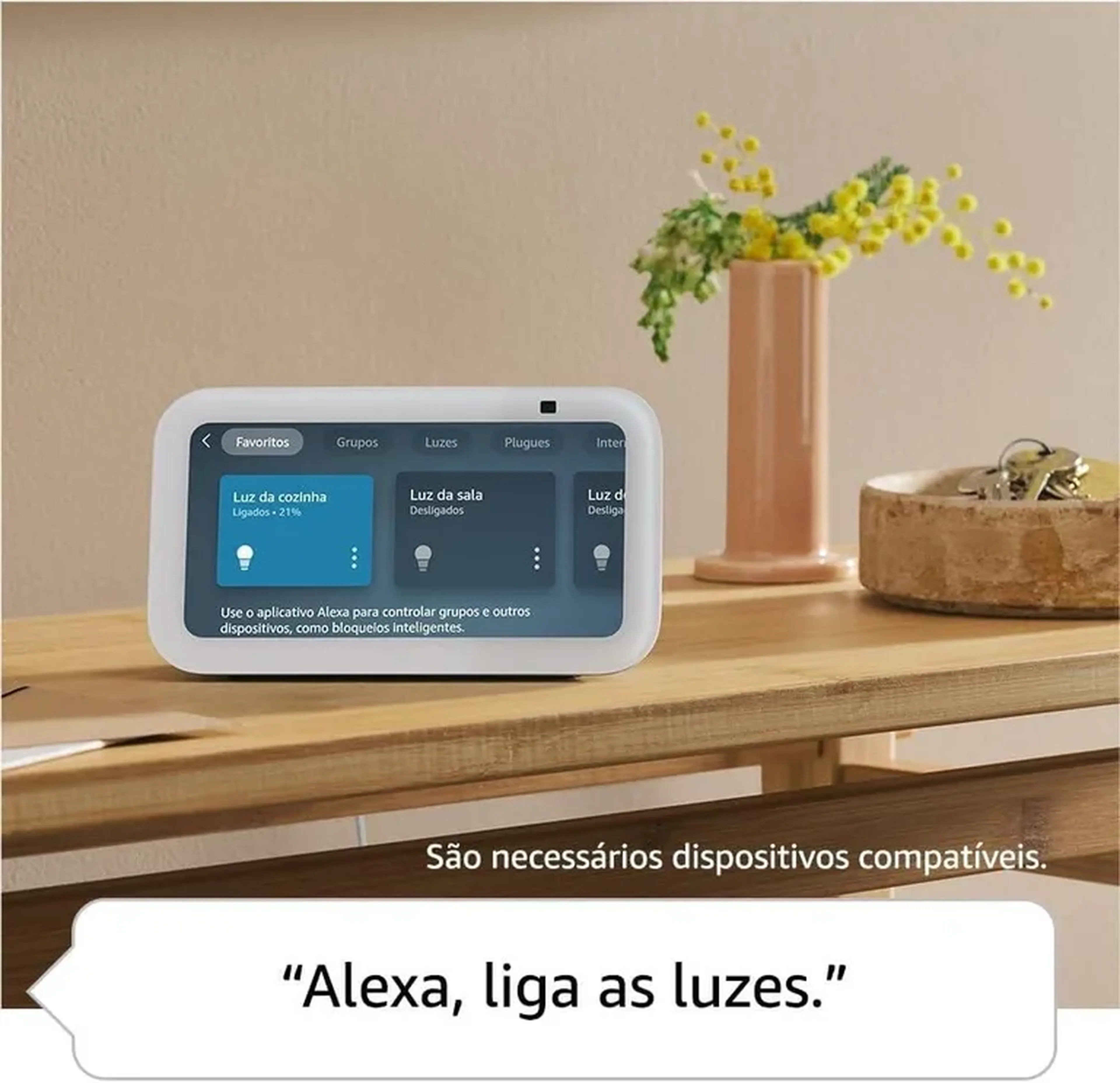 Echo Show 5 3º Geração Smart Display imagem