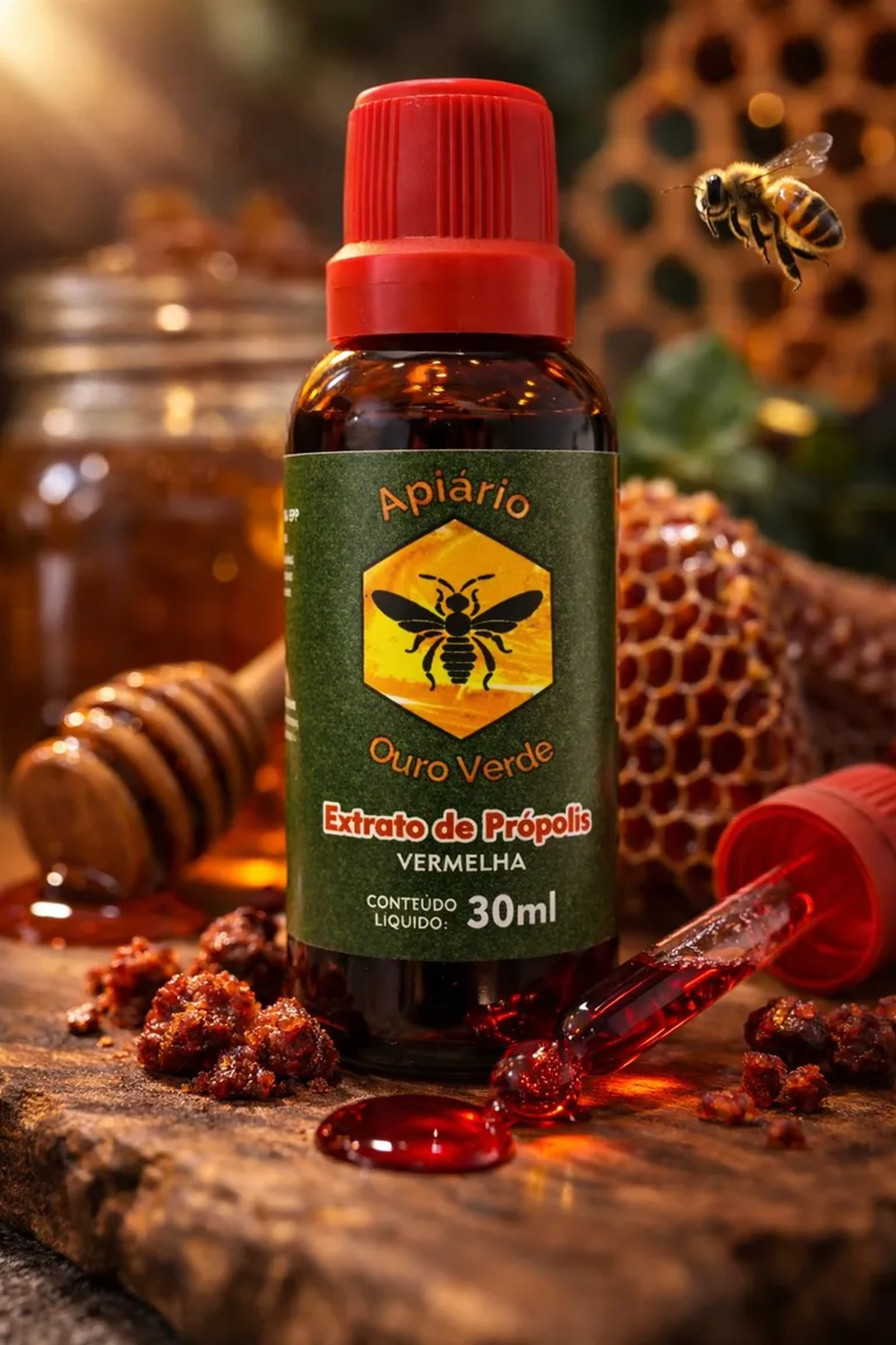 EXTRATO DE PROPOLIS VERMELHA DE ALAGOAS 30ML imagem