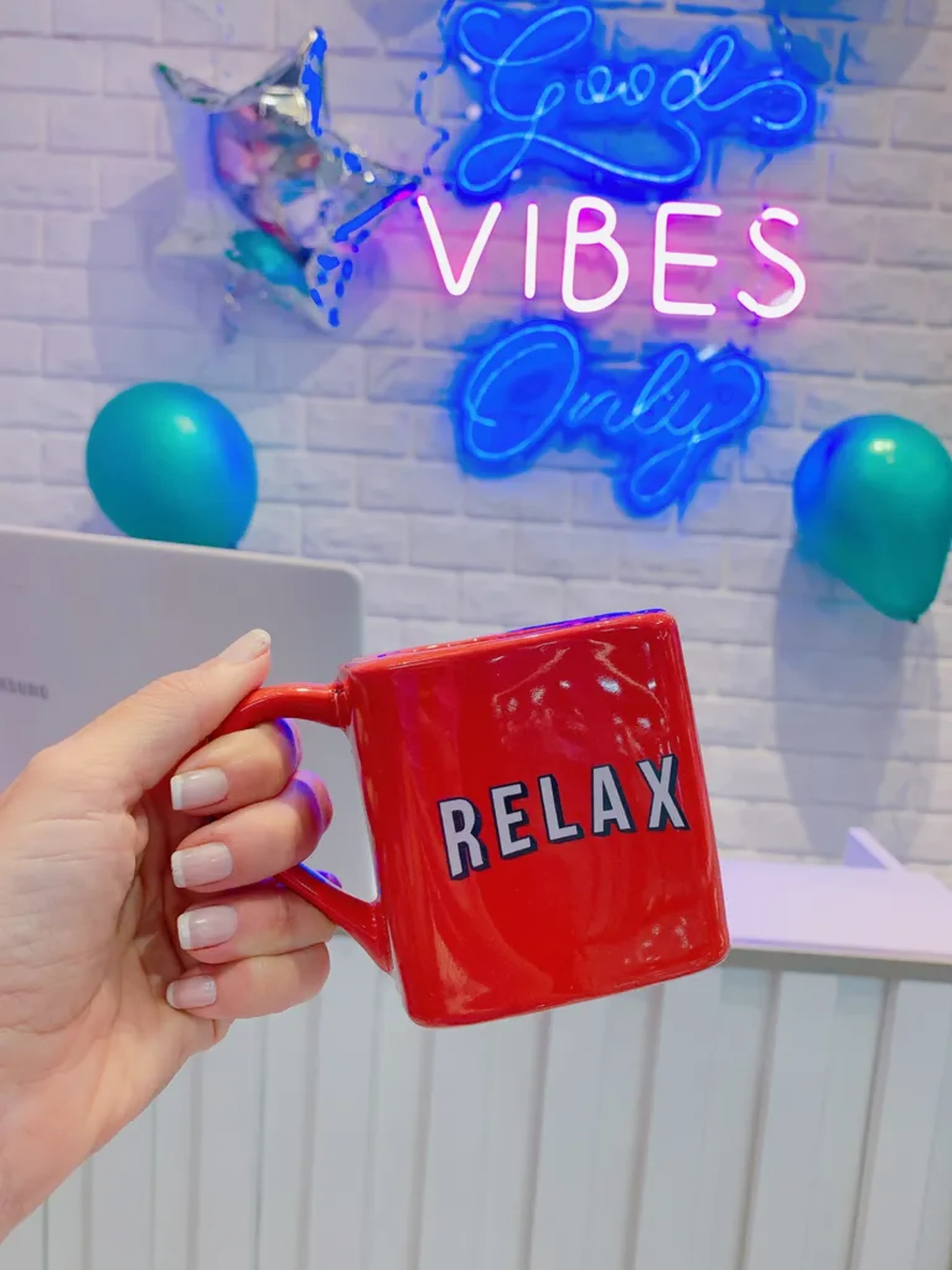 Caneca Quadrada Relax imagem