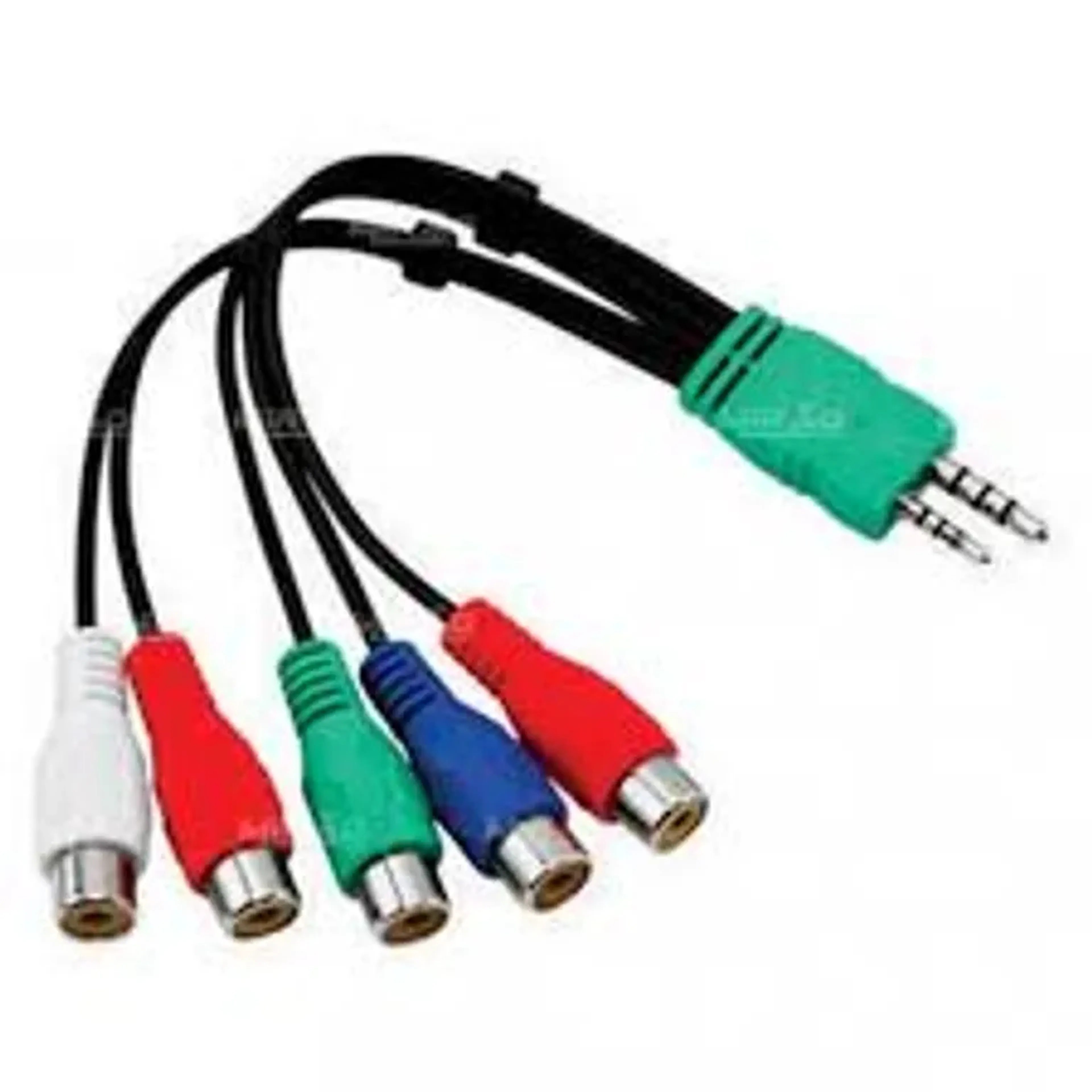 CABO RCA 5 VIAS PARA P2 P1 - XT-2029 imagem