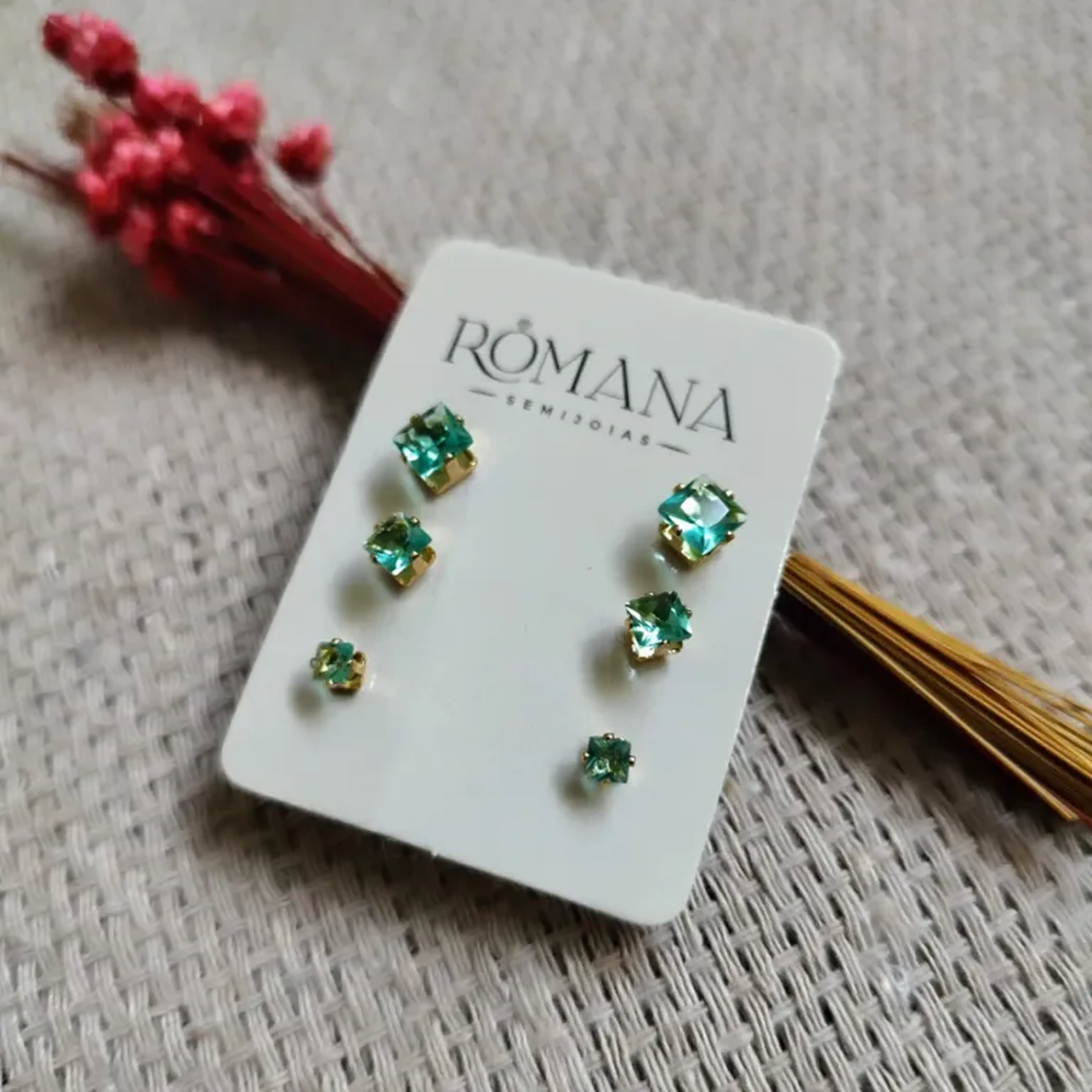 Conjunto de Brincos imagem