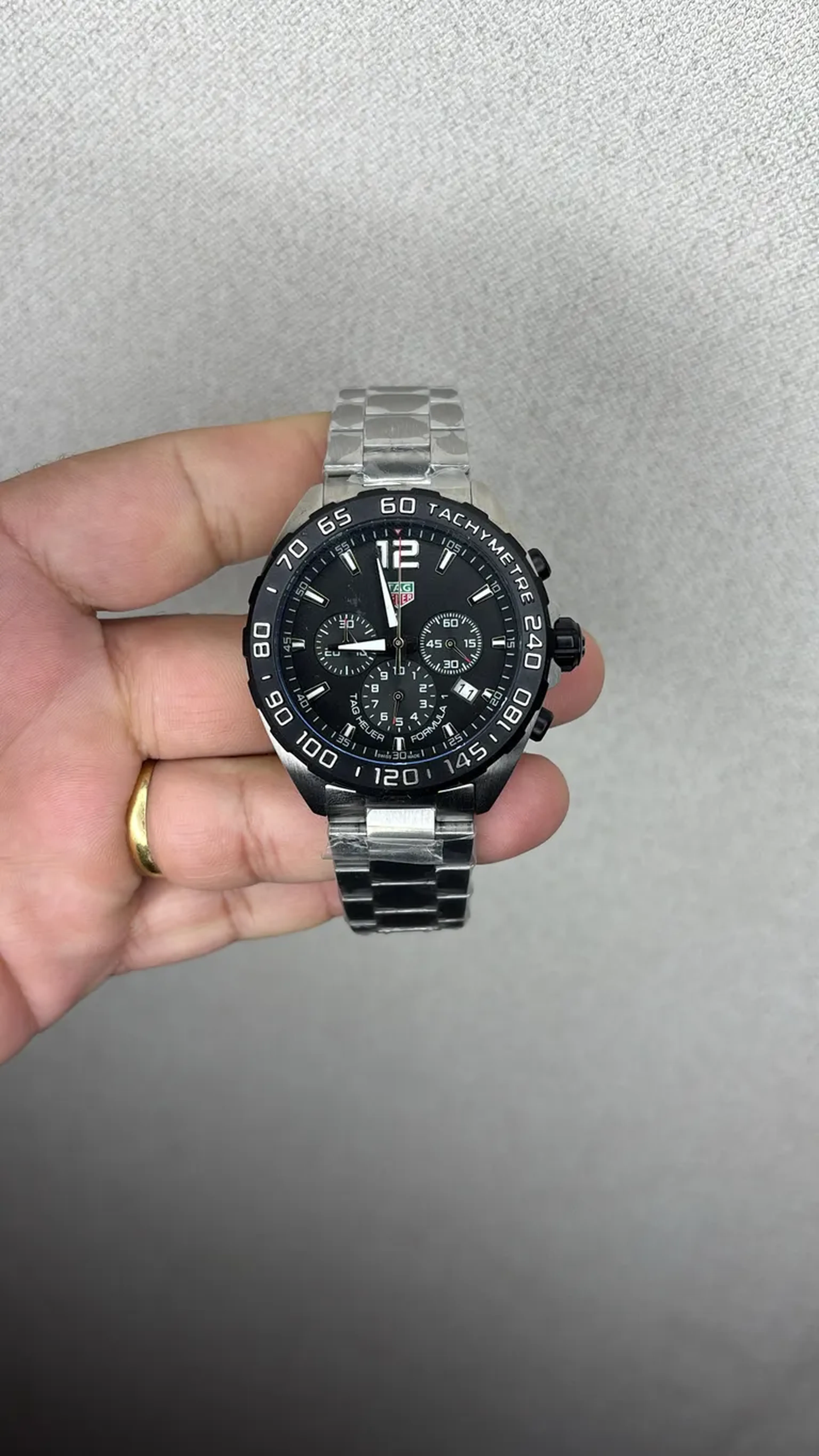 Relógio Tag Heuer Formula 1 - Fundo Preto imagem