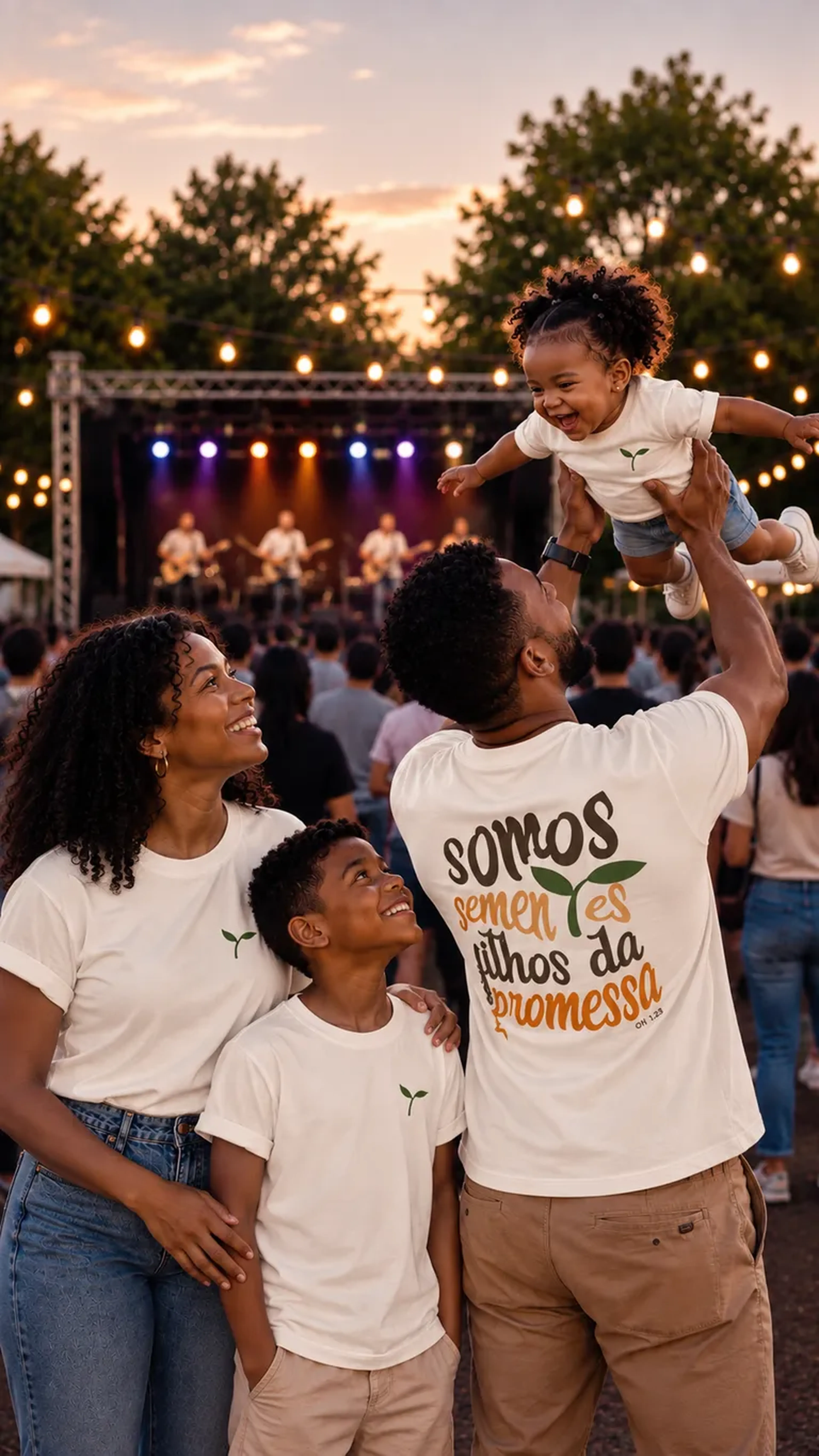 Camisa Sementes - 100% algodão - OFF imagem