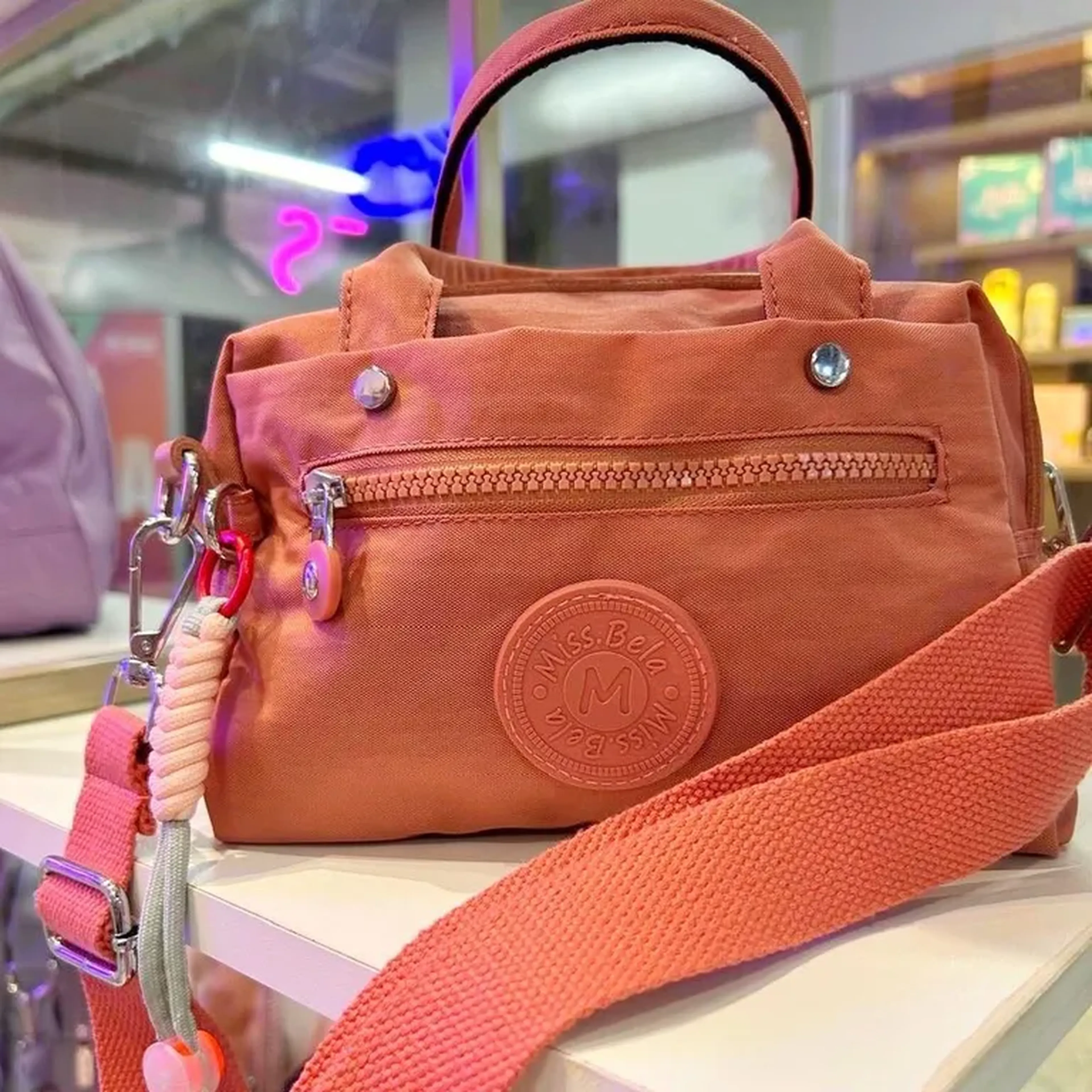 Bag Malinha - Coral imagem
