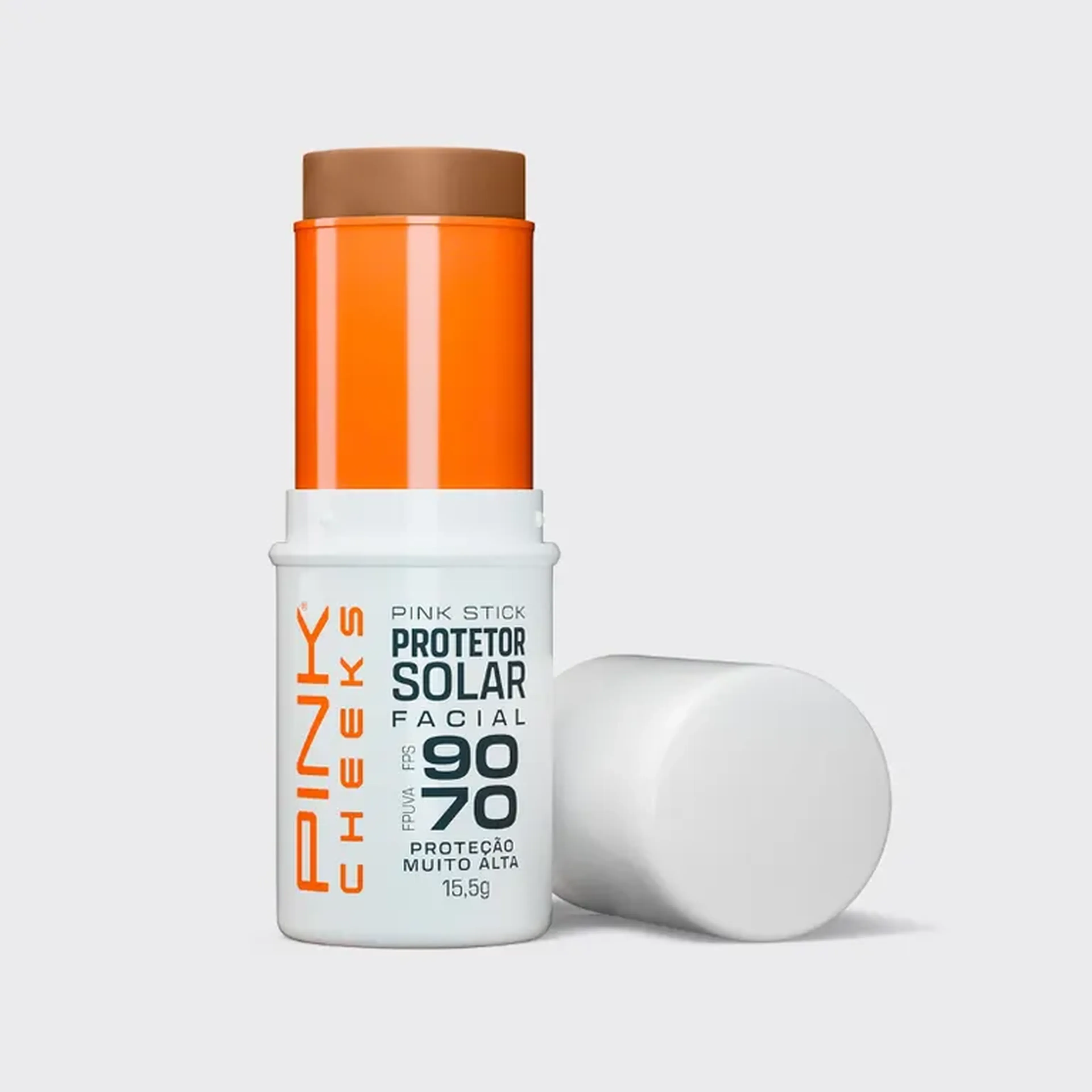 PROTETOR SOLAR 42KM RIO FACIAL PINK STICK FPS 90 FPUVA 70 imagem