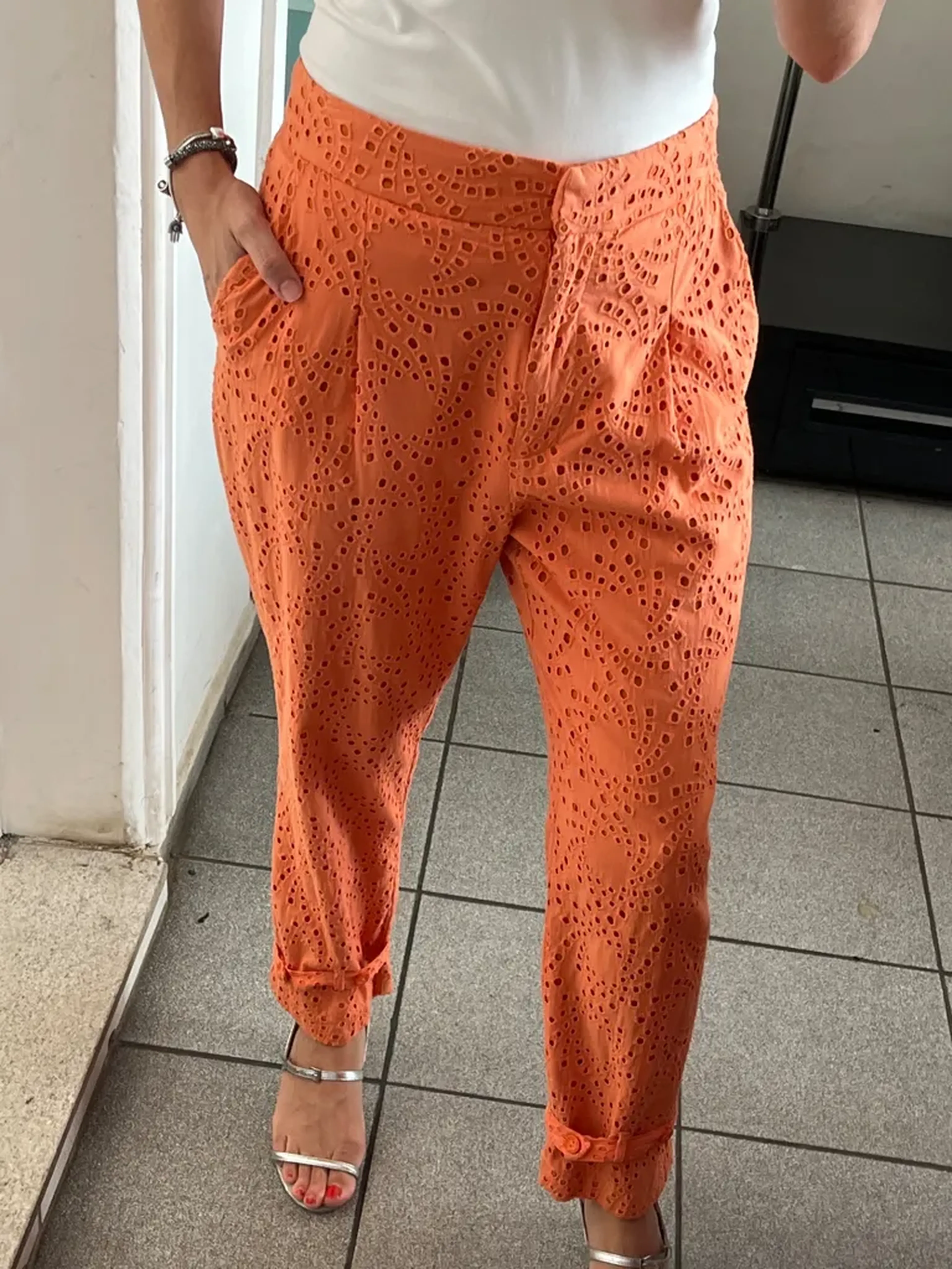 Calça lese, marca: Le Lis Blanc TAM 38 imagem