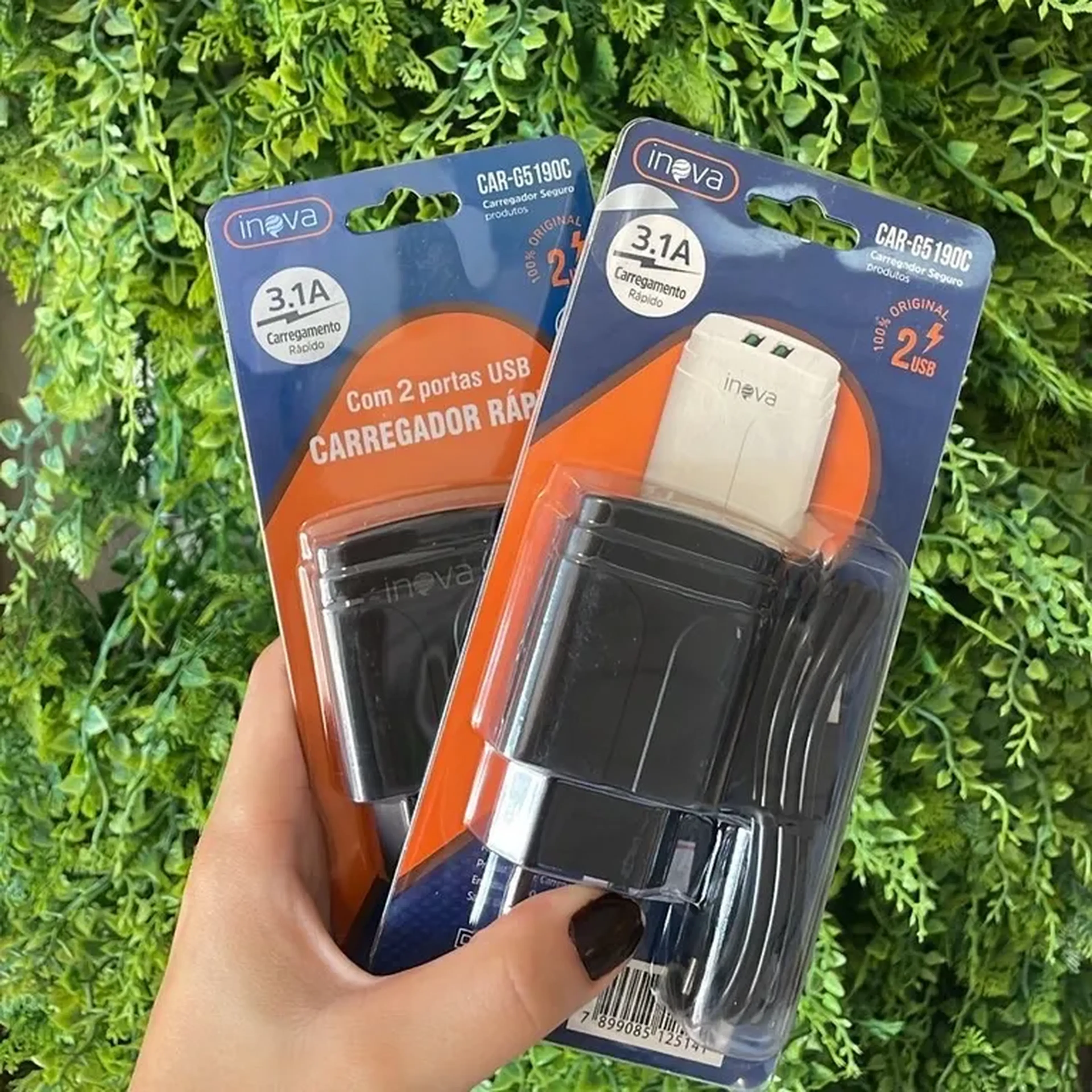 Carregador Rápido com 2 Portas USB imagem