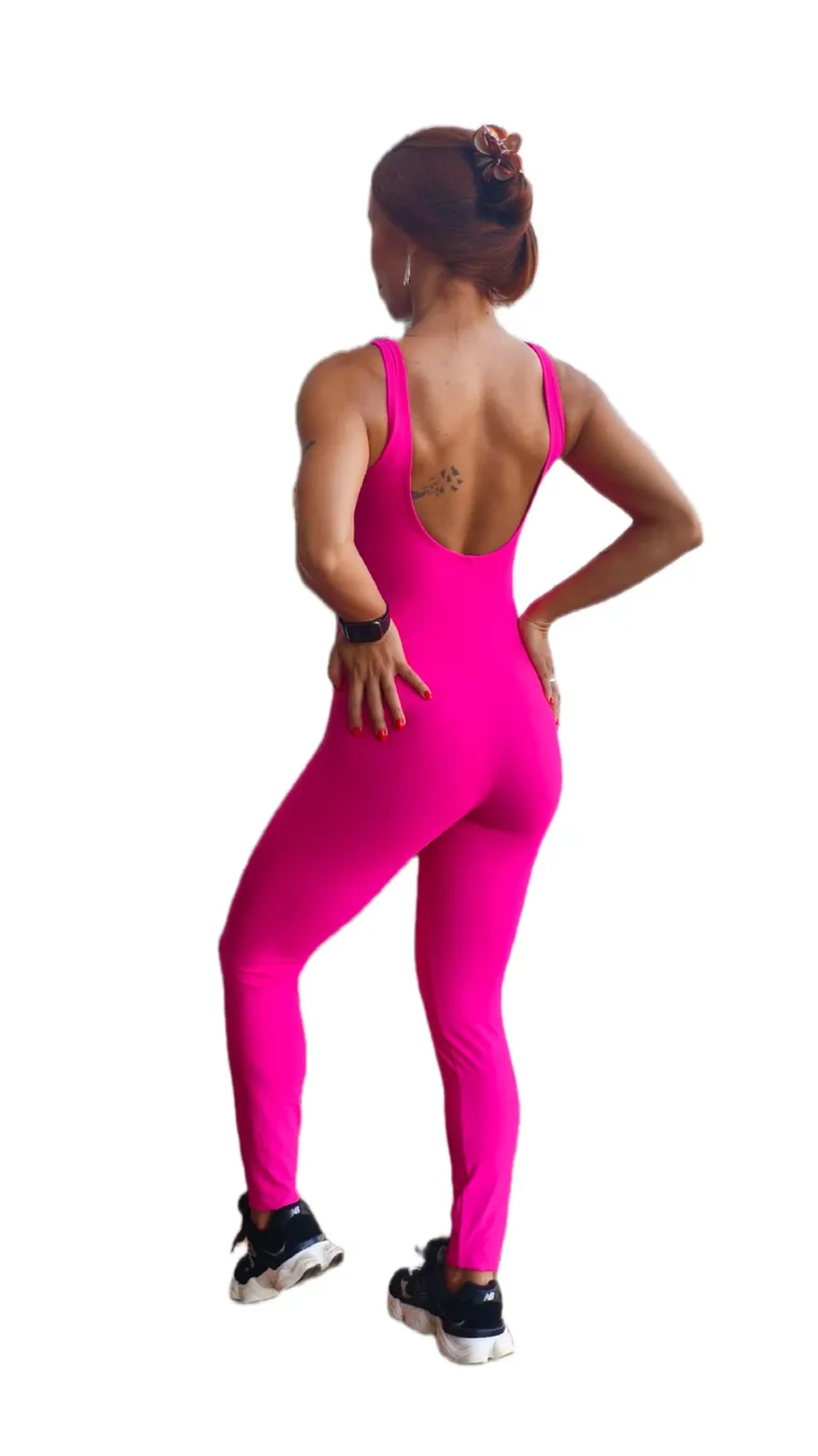 MACACÃO JAZZ ROSA imagem