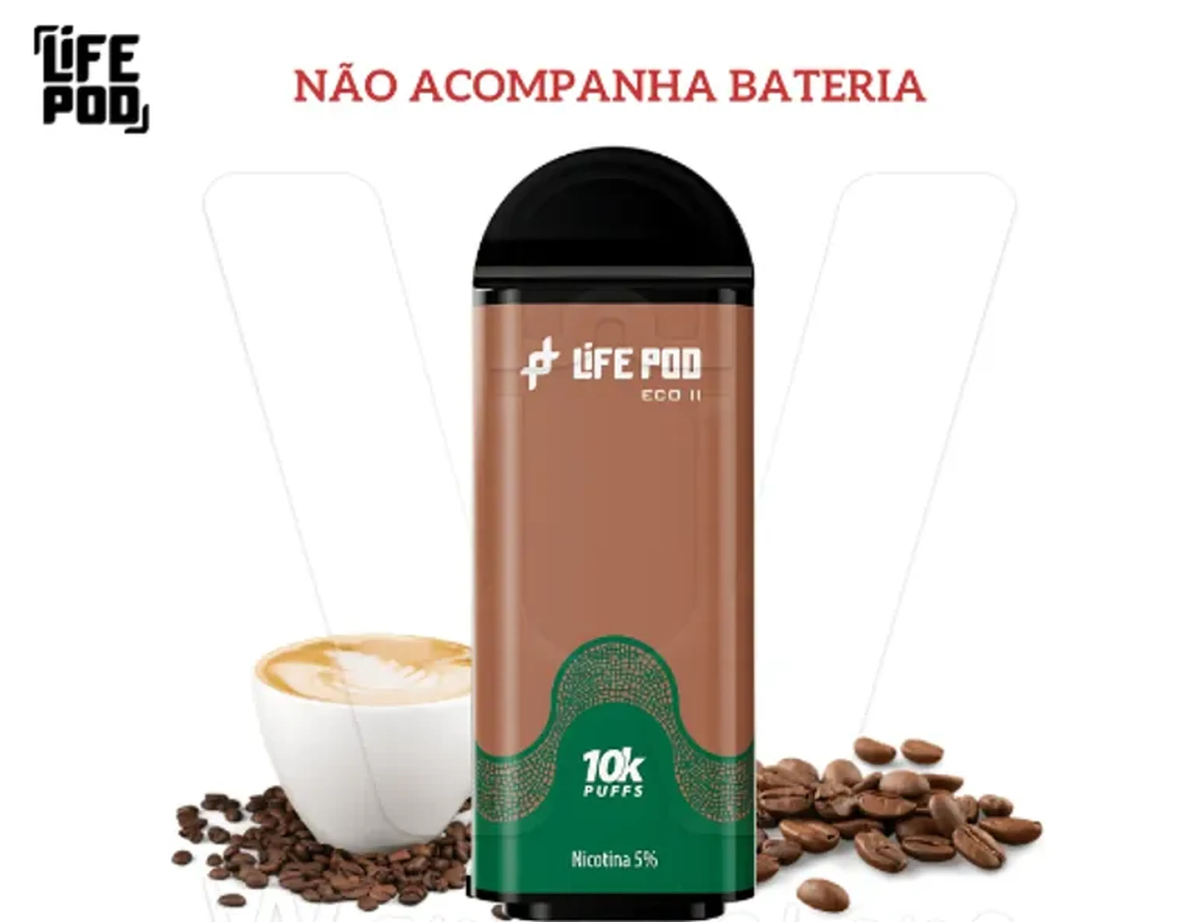 Life Pod 10k Cappuccino imagem