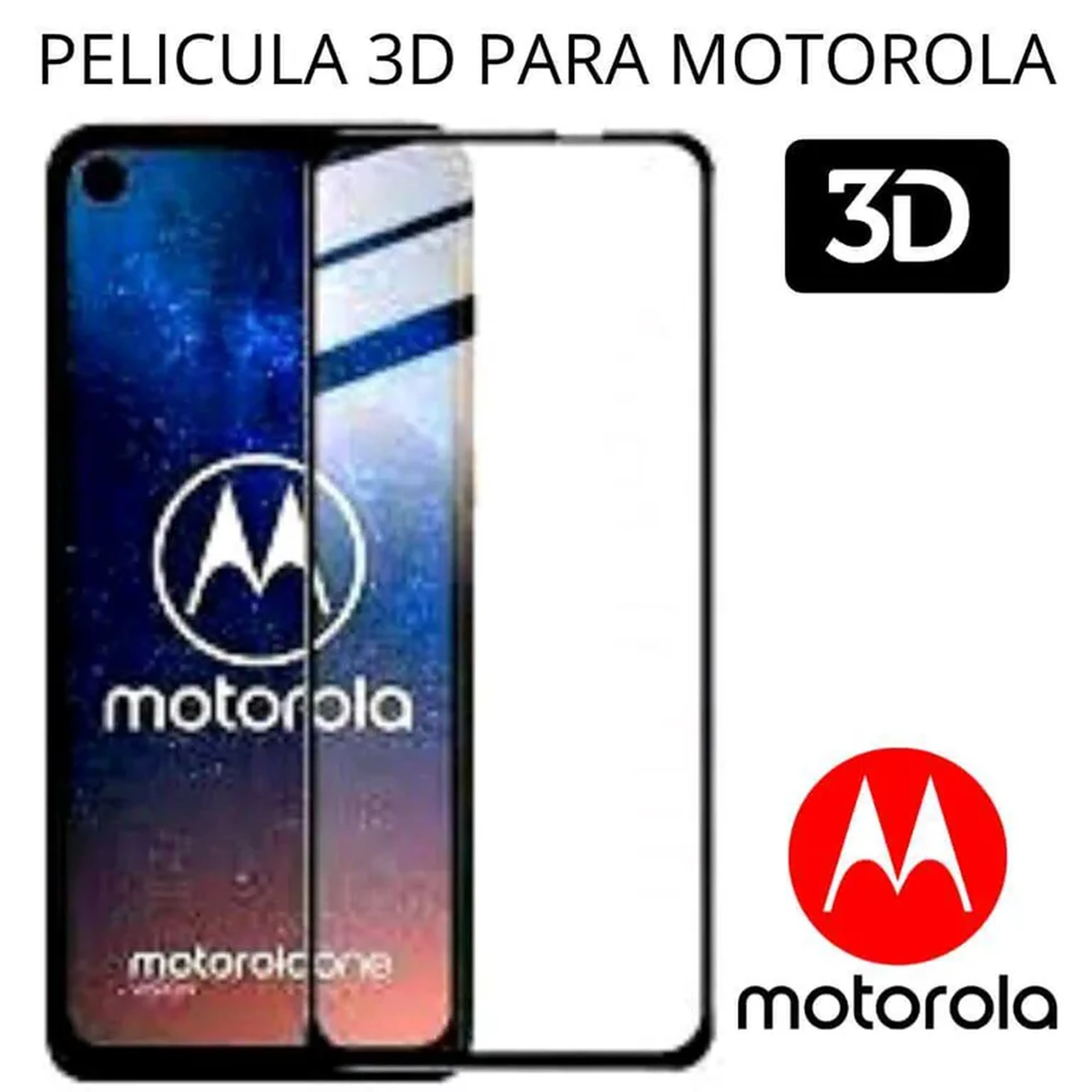 Pelicula Moto G20, de Vidro 3D imagem