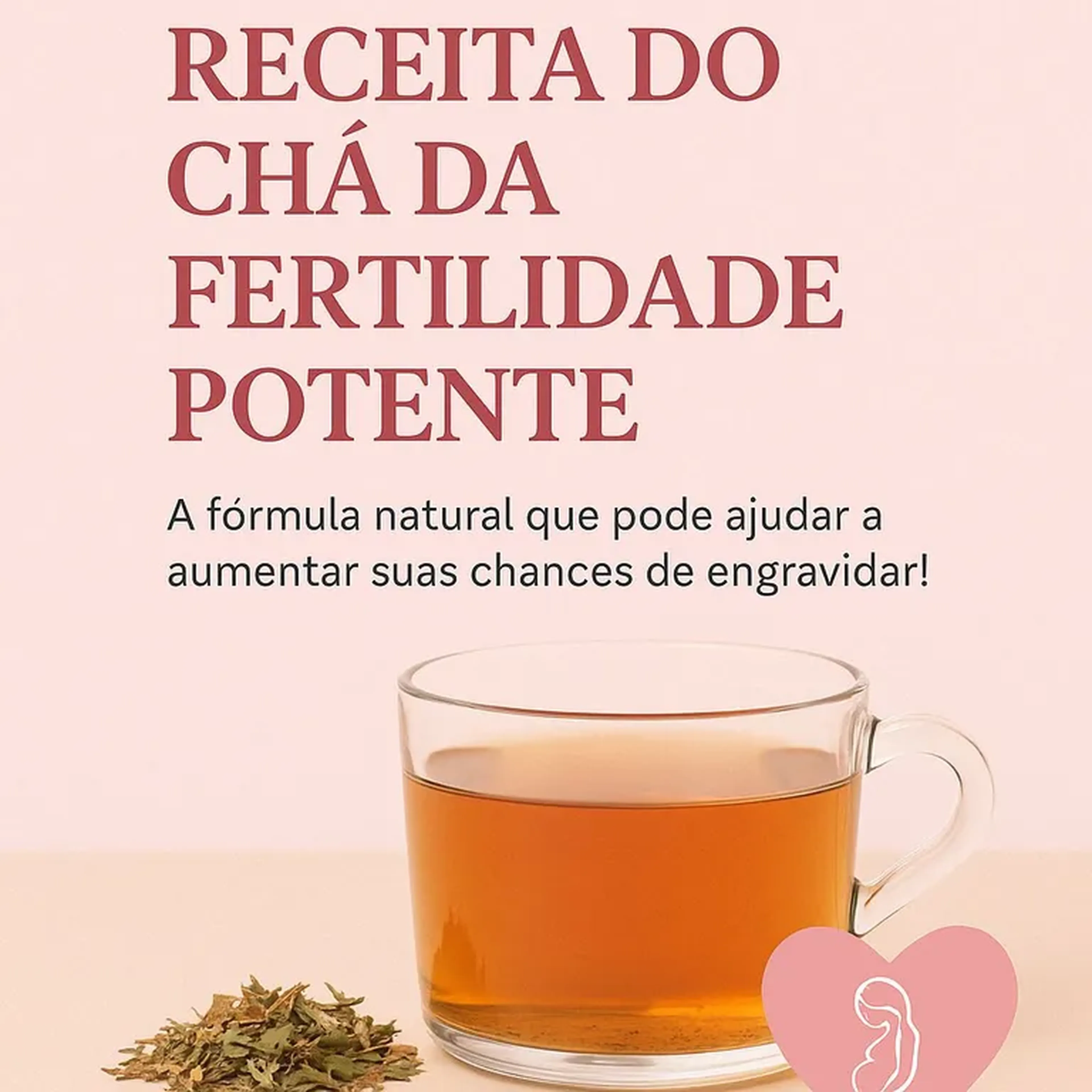 FAÇA EM CASA FERTIL CHÁ, RECEITA DO CHA POTENTE. imagem