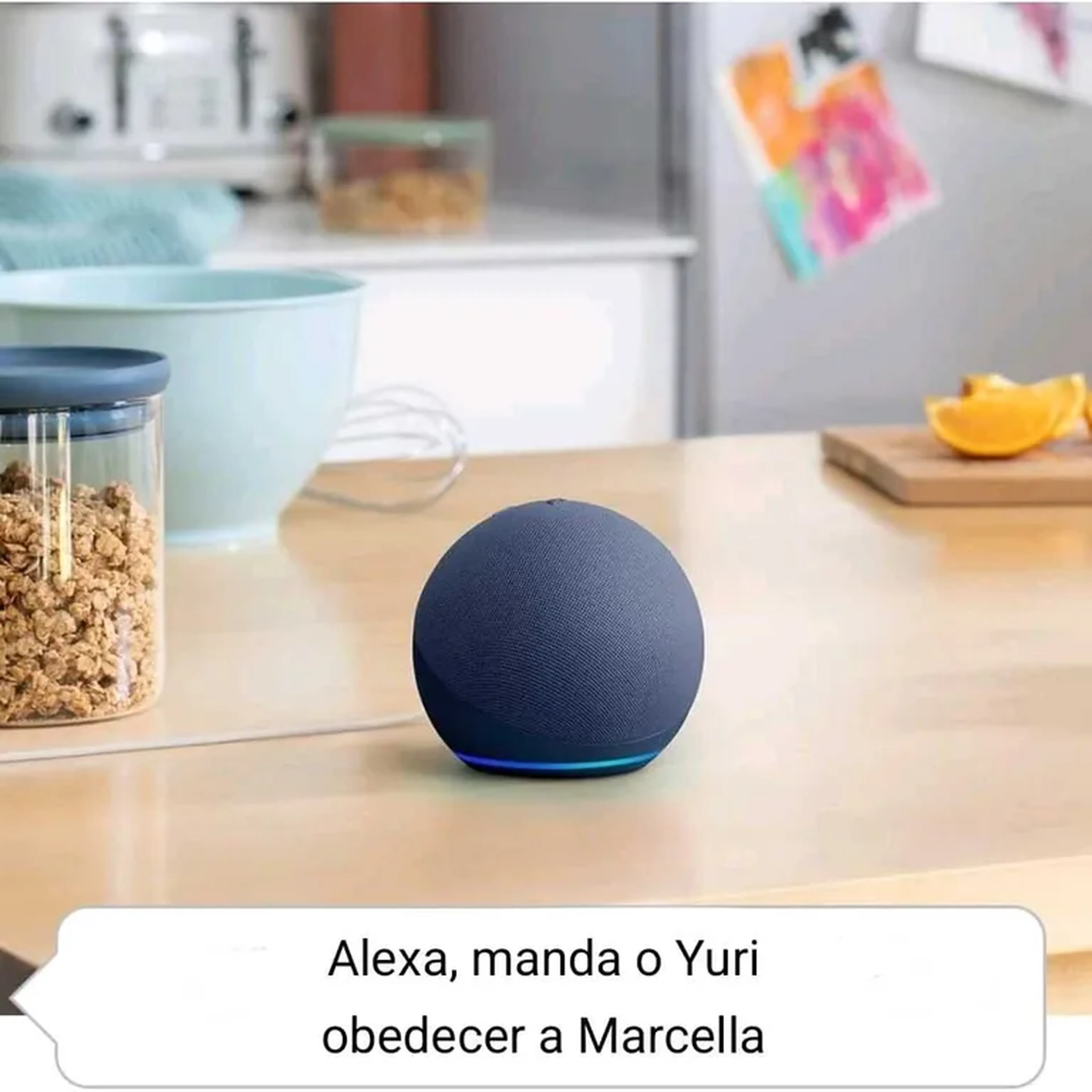 Alexa, pra Marcella ter mais uma em quem mandar imagem