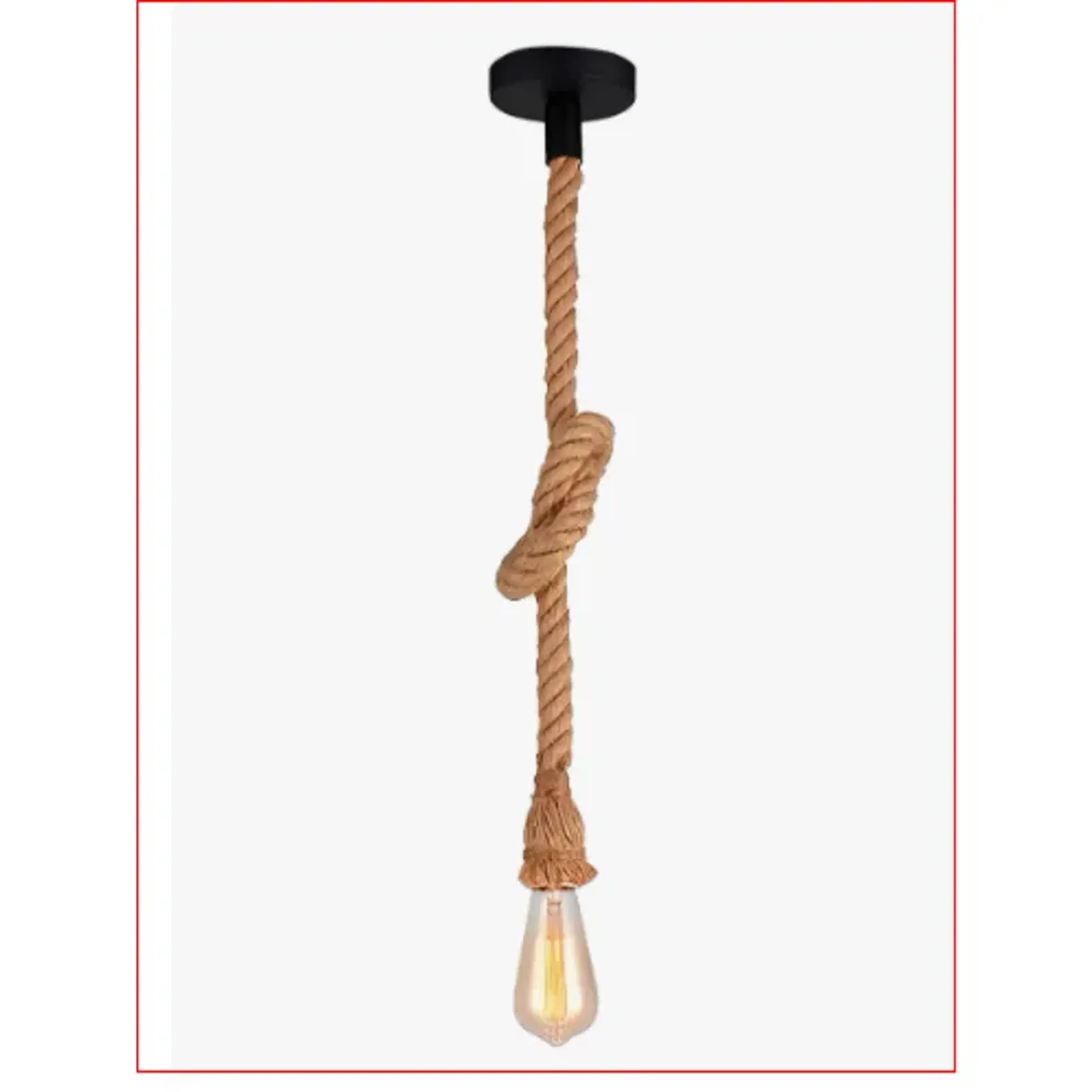 Pendente corda sisal imagem