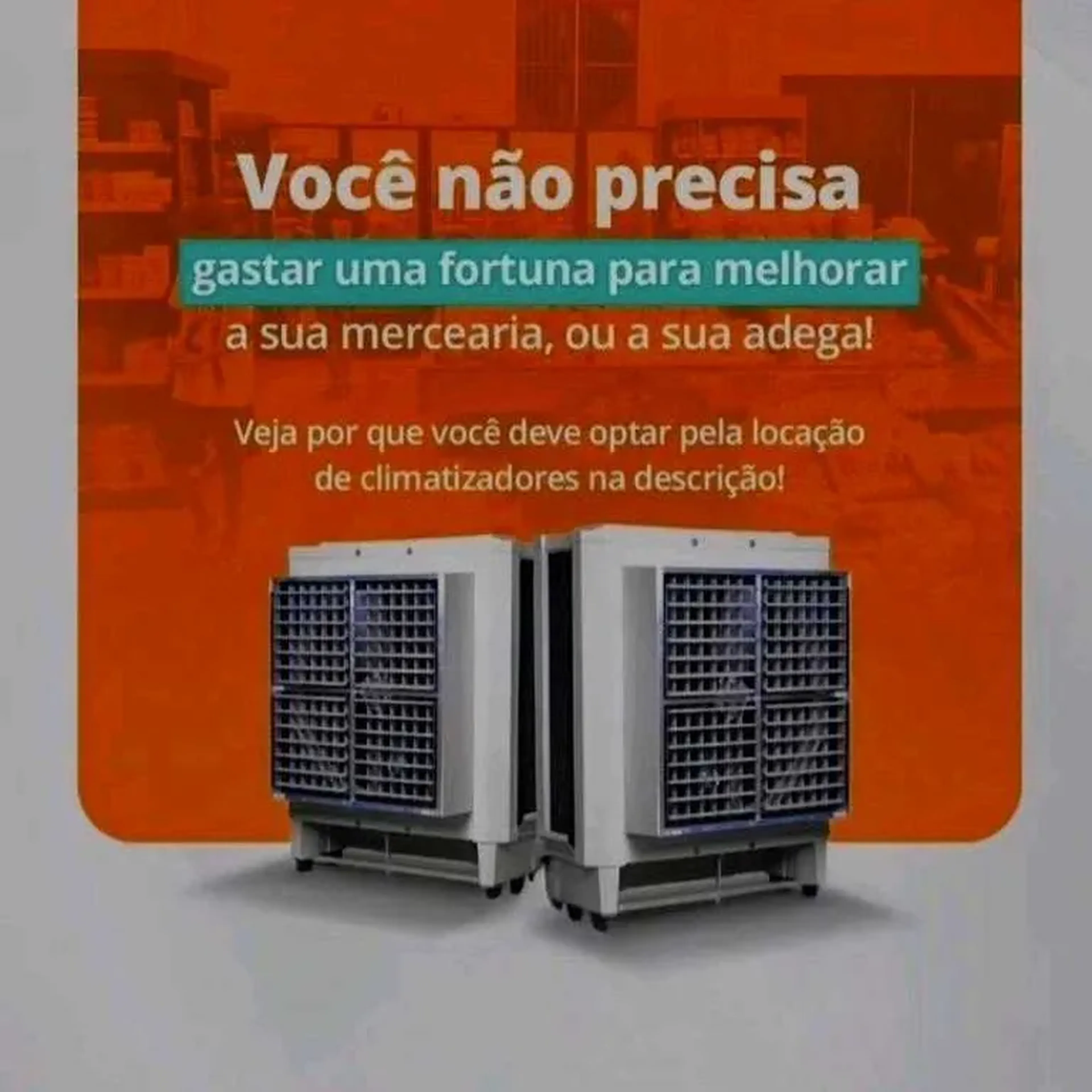 Climatizador Evaporadora Indústrial 70.000M³ h imagem