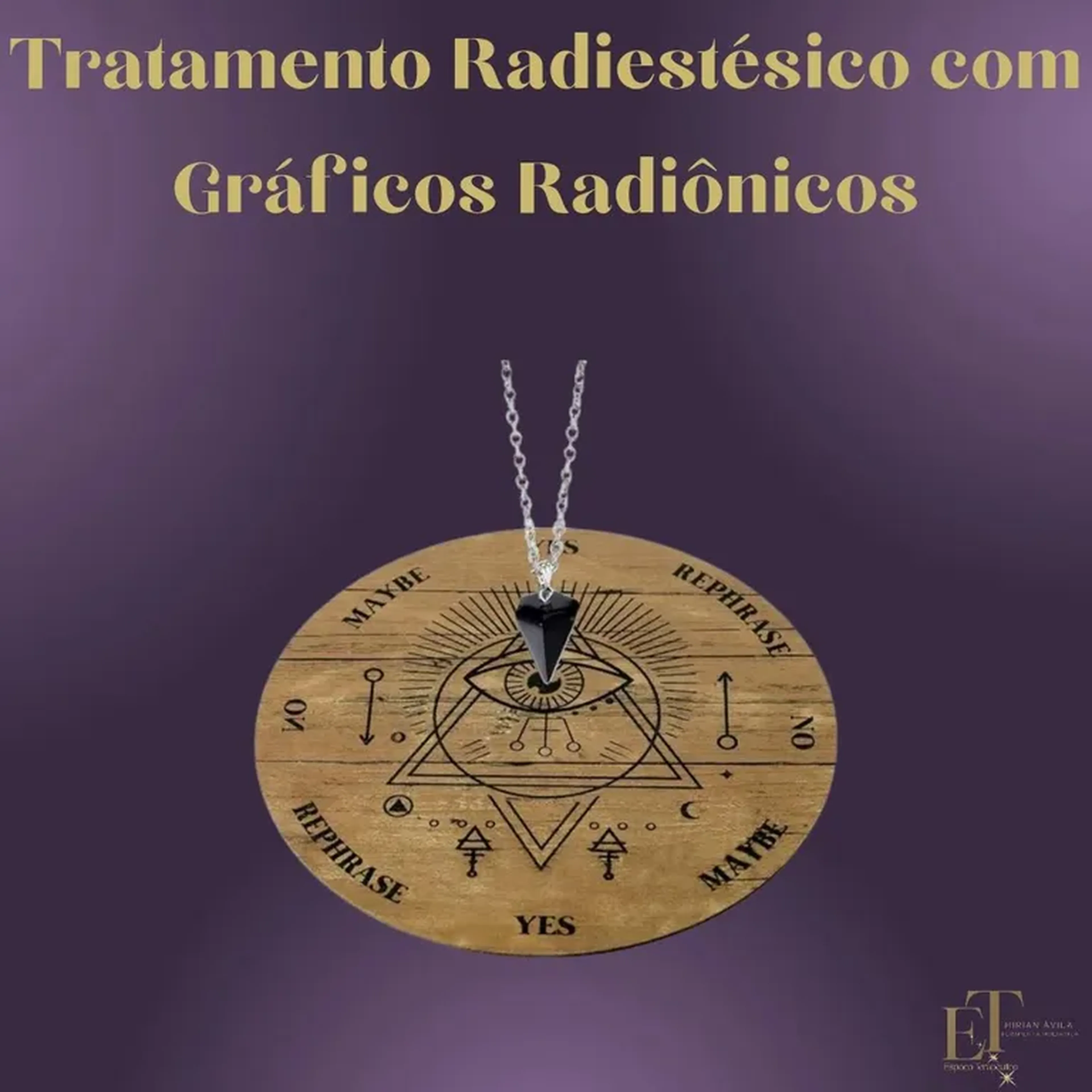 Tratamento Radiestésico com Gráficos Radiônicos imagem