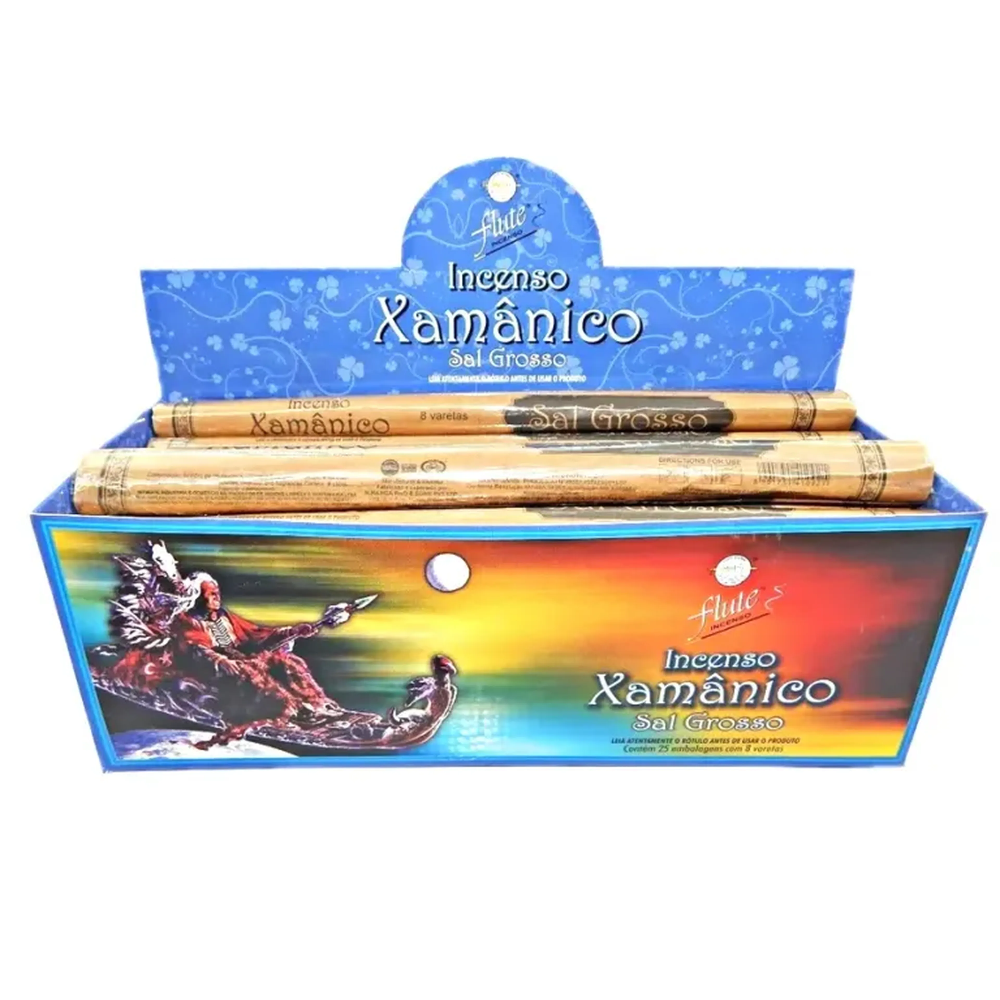 Incenso Flute Xamânico - Sal Grosso imagem