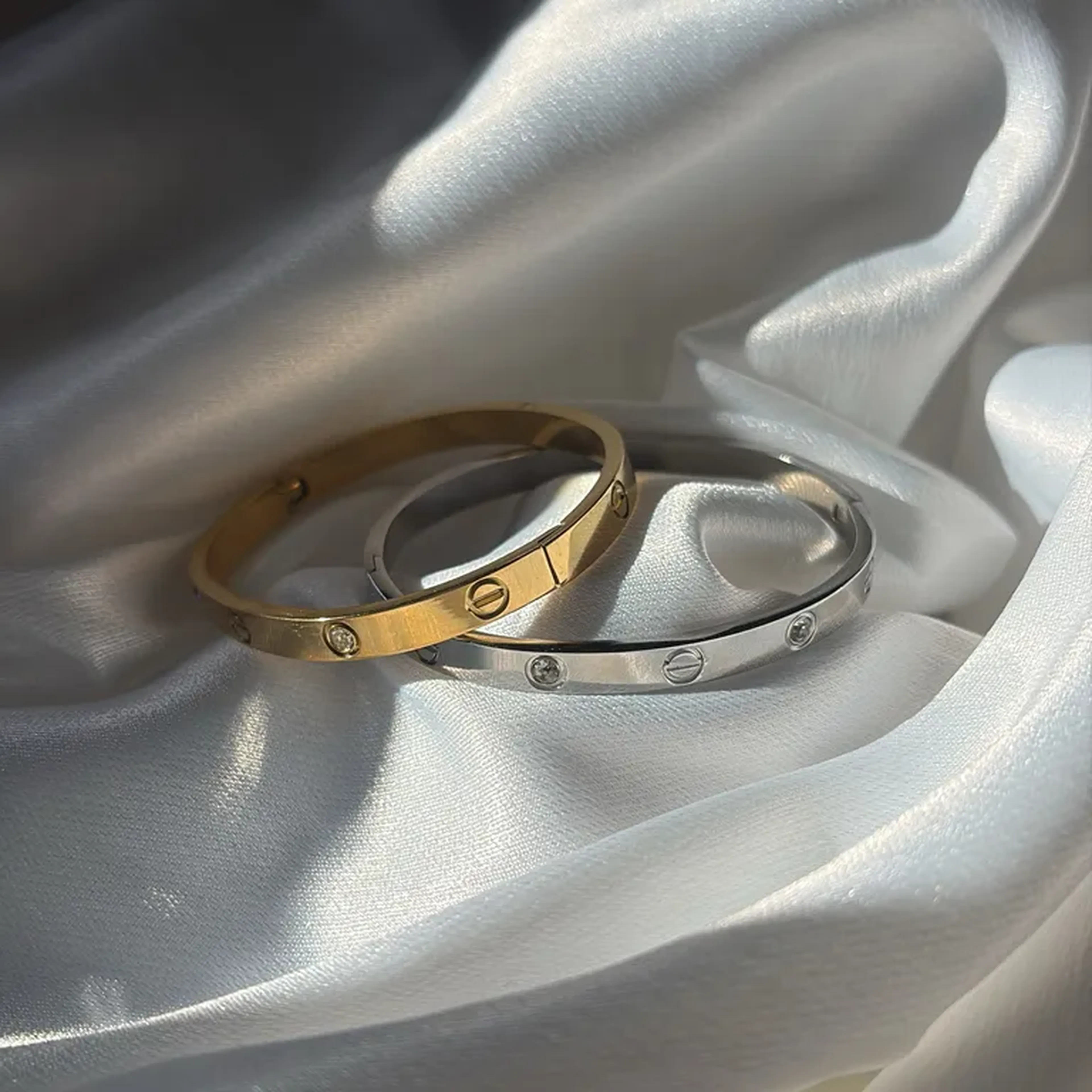 Bracelete Trevo Unissex Aco-inoxidável imagem