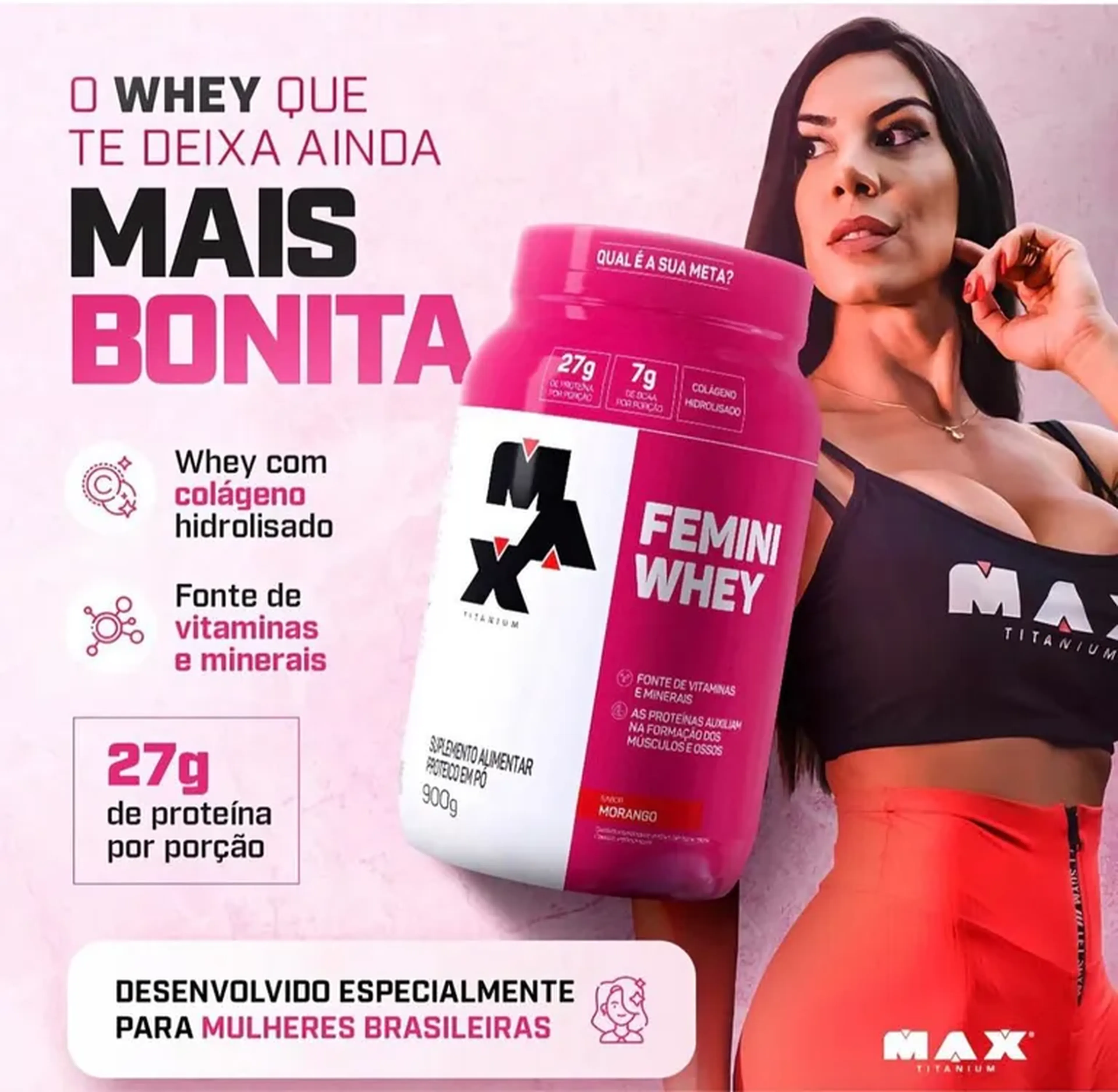 Whey Femini MAX imagem