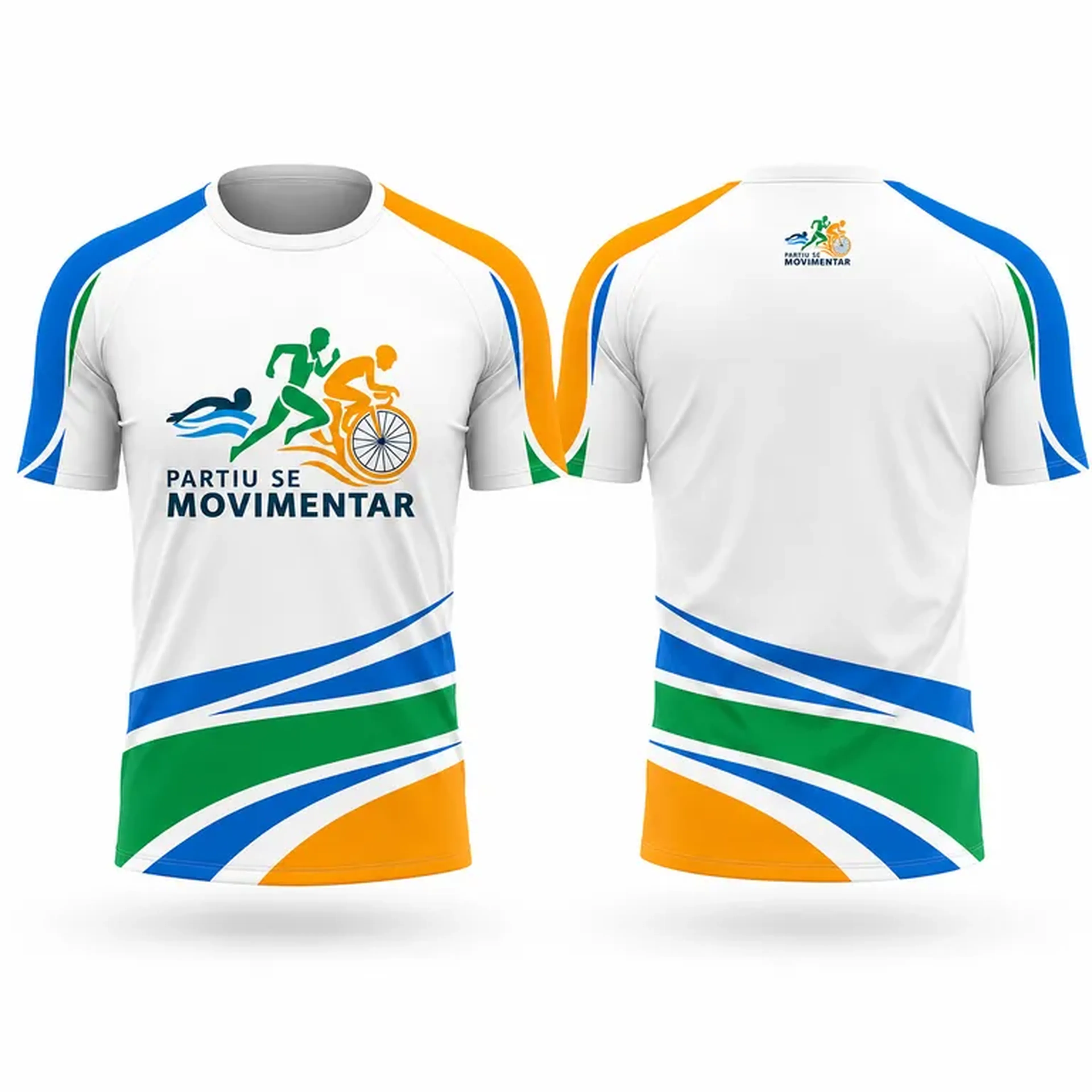 Camiseta Partiu Se Movimentar +Proteção UV imagem
