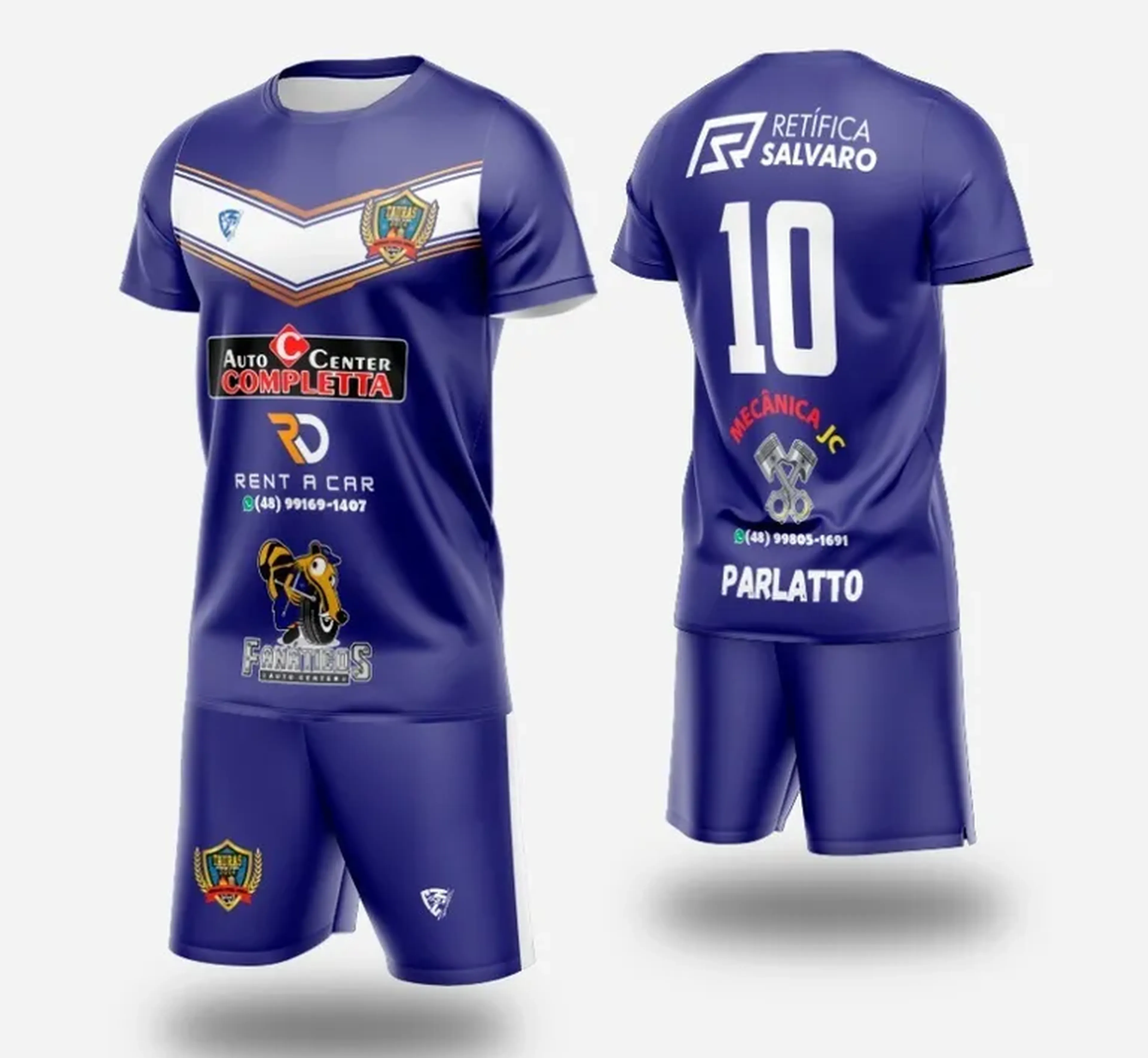 KIT CAMISA+SHORT (BRONZE) imagem