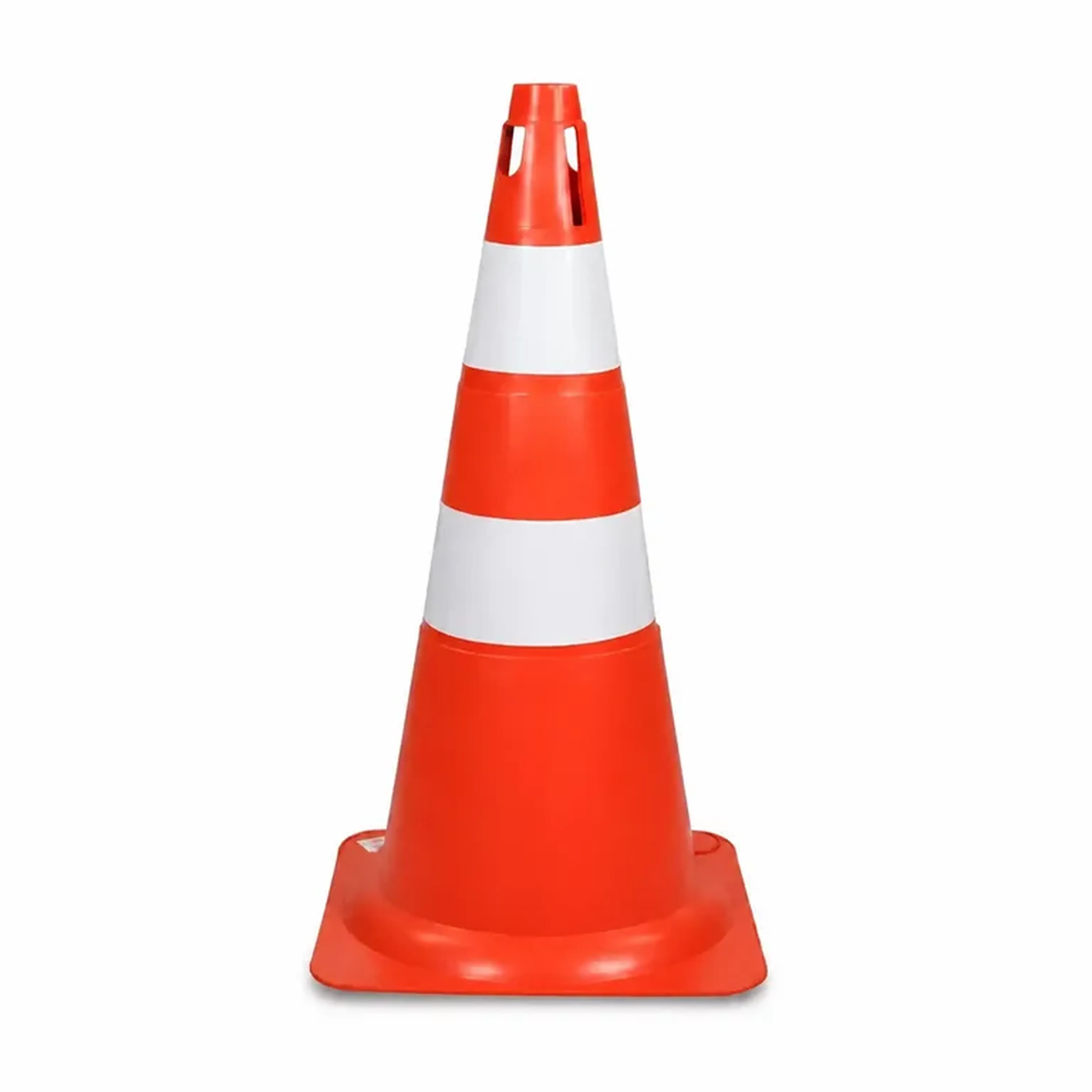 Cone 75cm com faixa reflexiva imagem