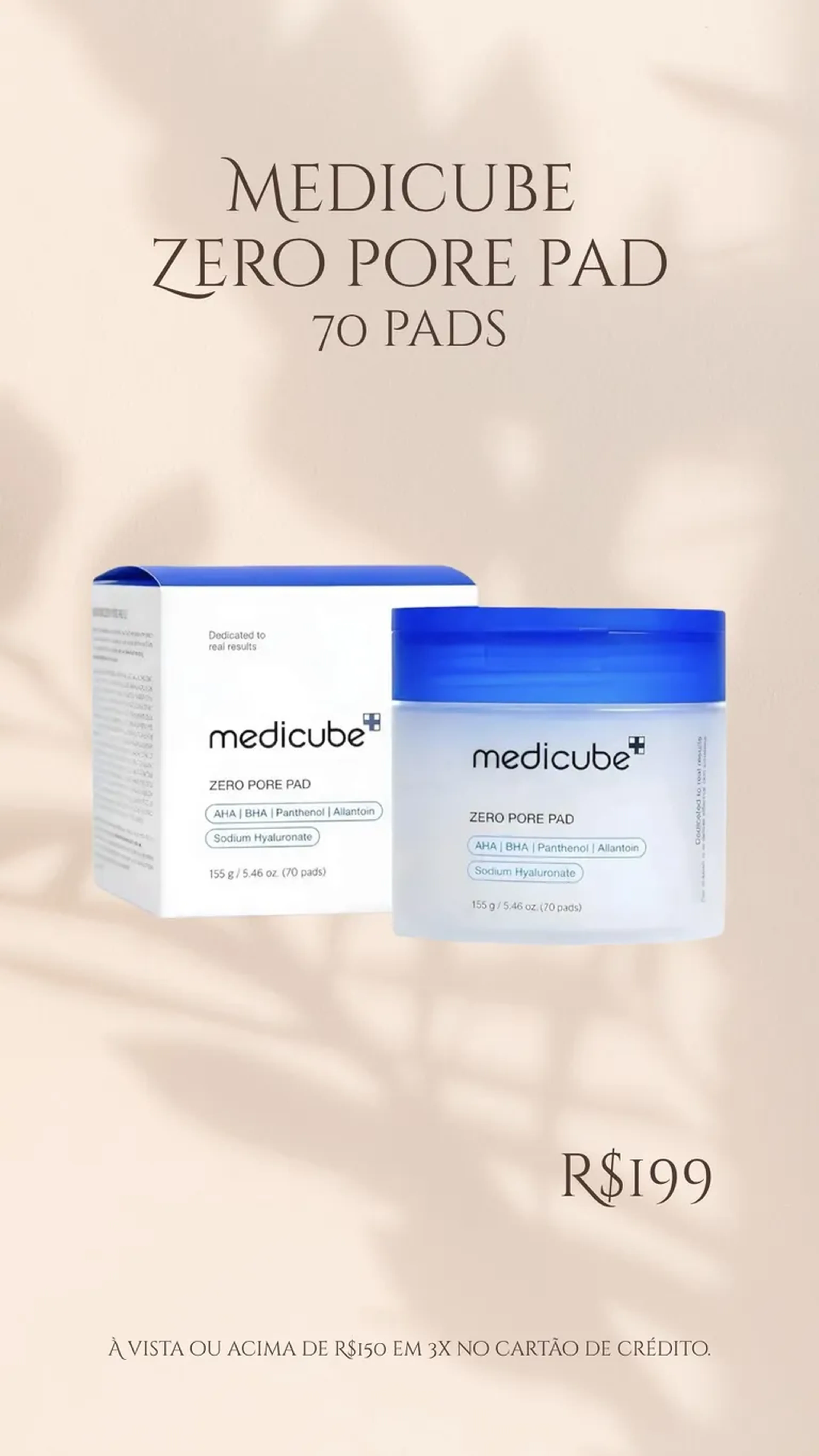 Medícube Zero Pore Pad imagem
