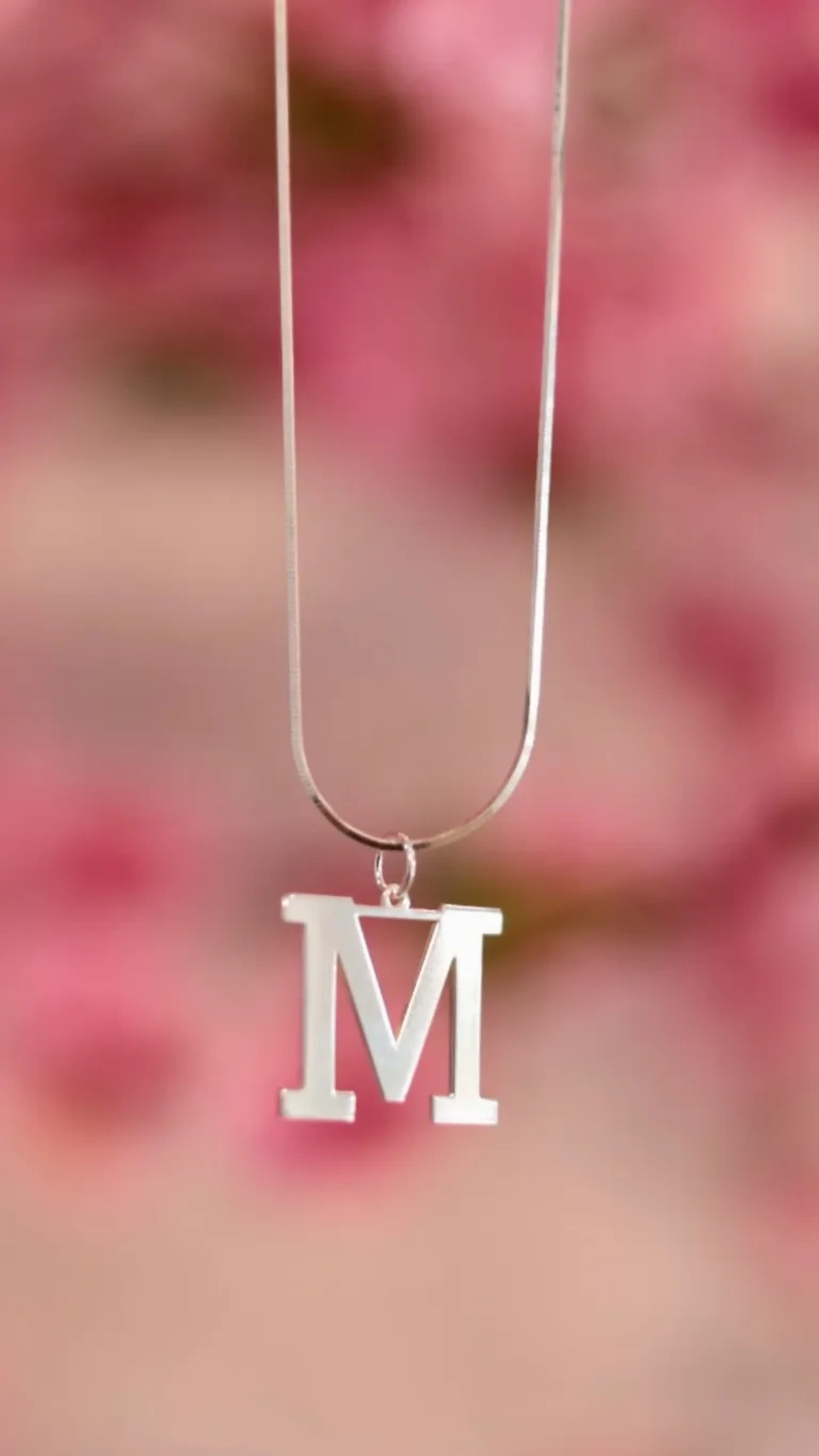 Pingente letras personalizados imagem