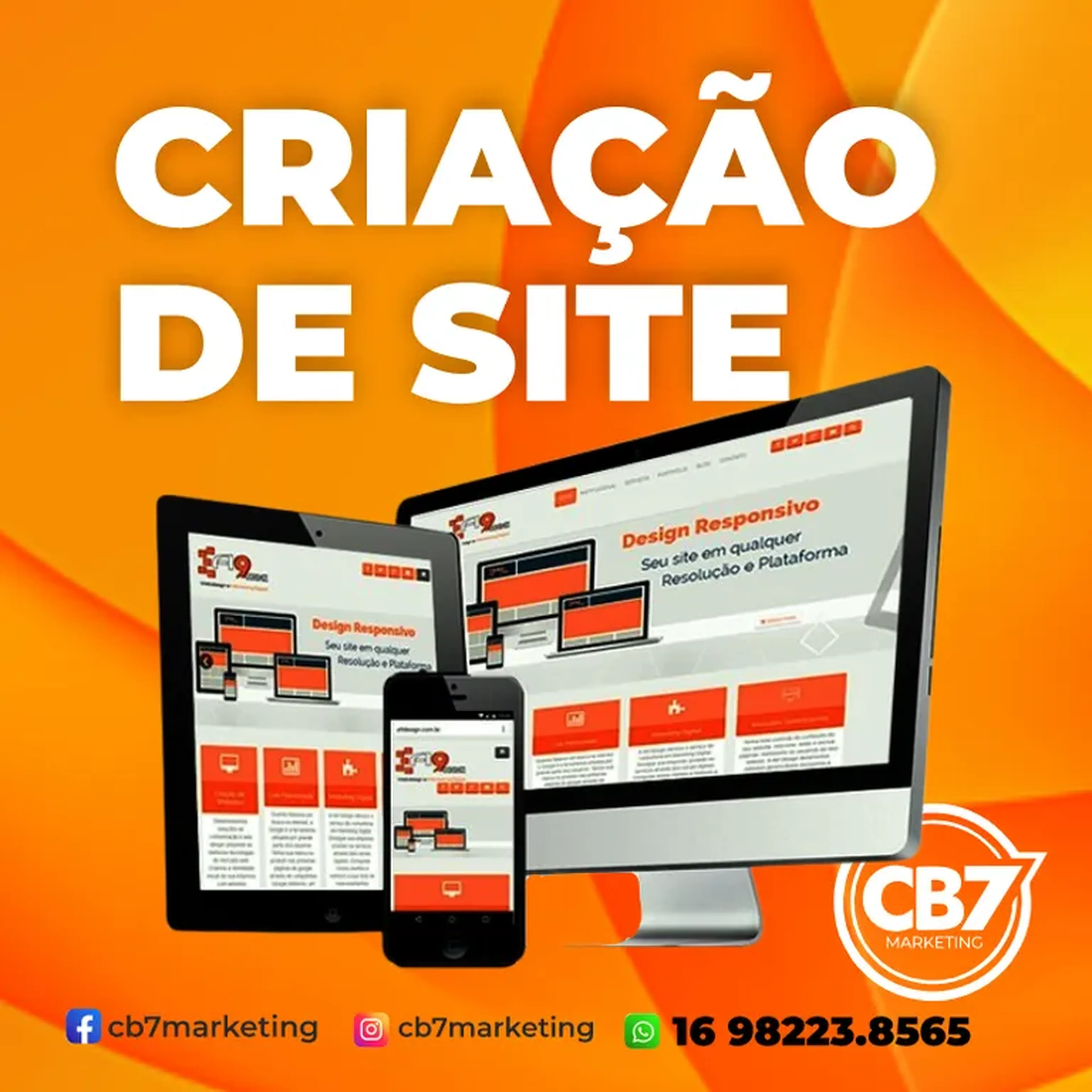 Criação de Site Profissional com 50% de Desconto imagem