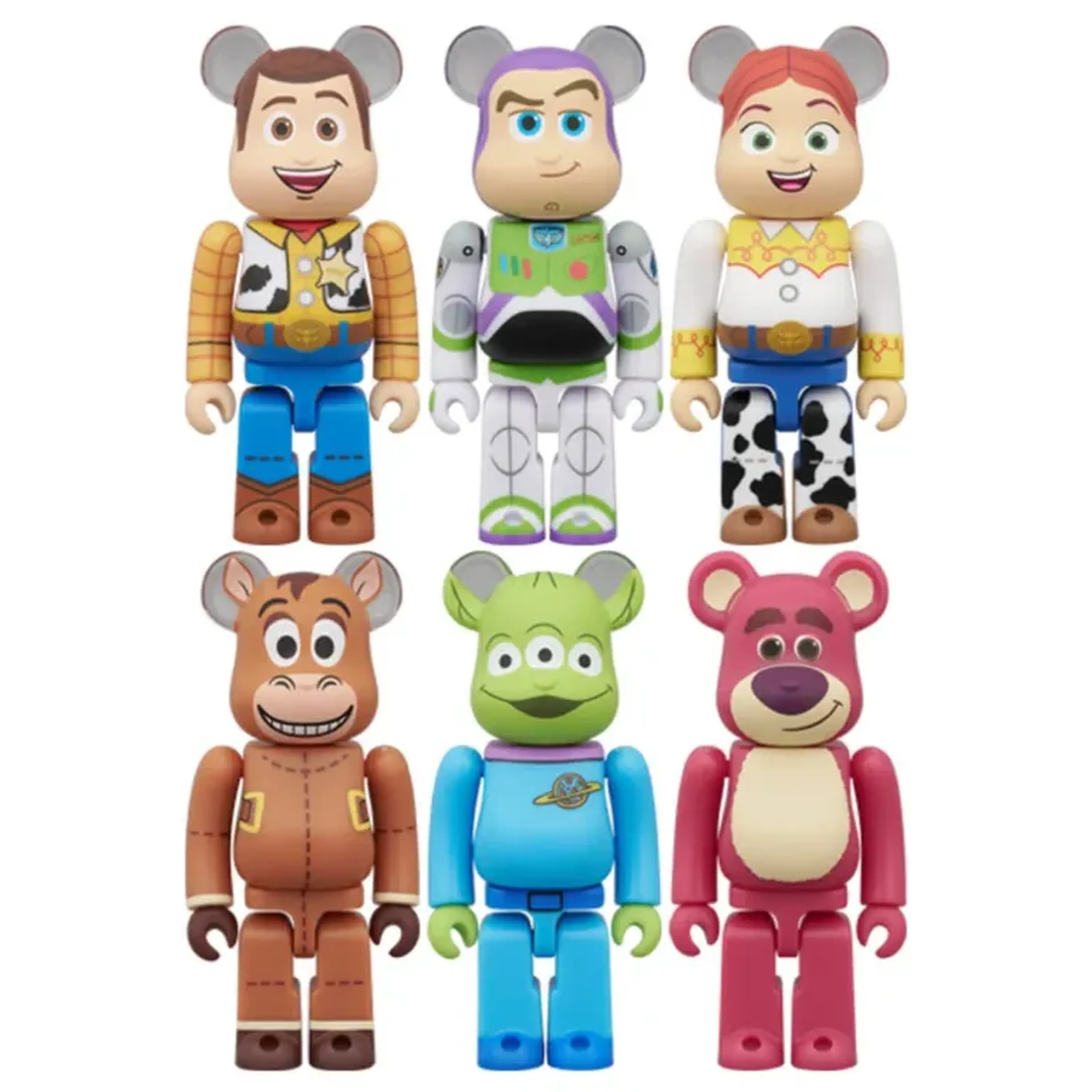 BEARBRICK Chase Disney Pixar Toy Story Sealed Case Unidade imagem