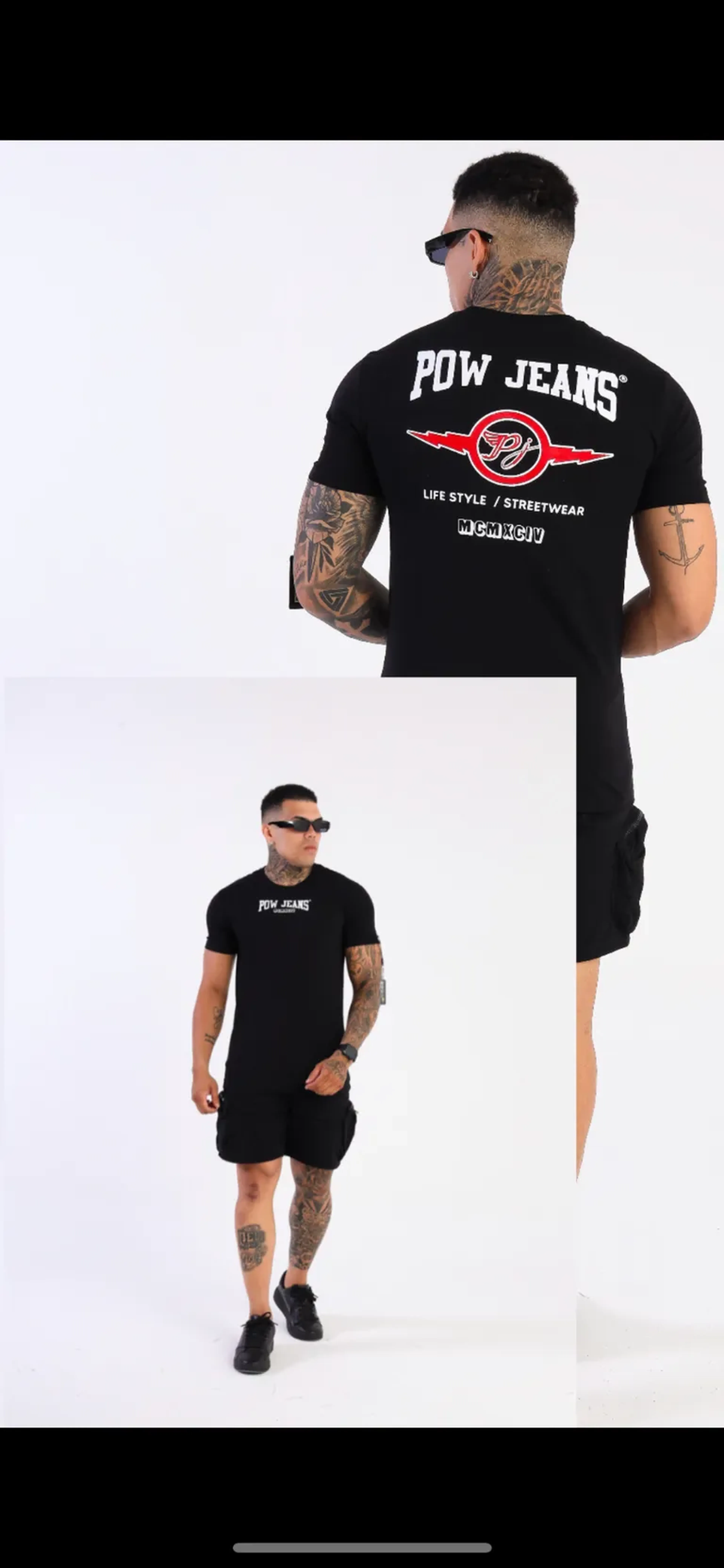 Camisa original Pow jeans imagem