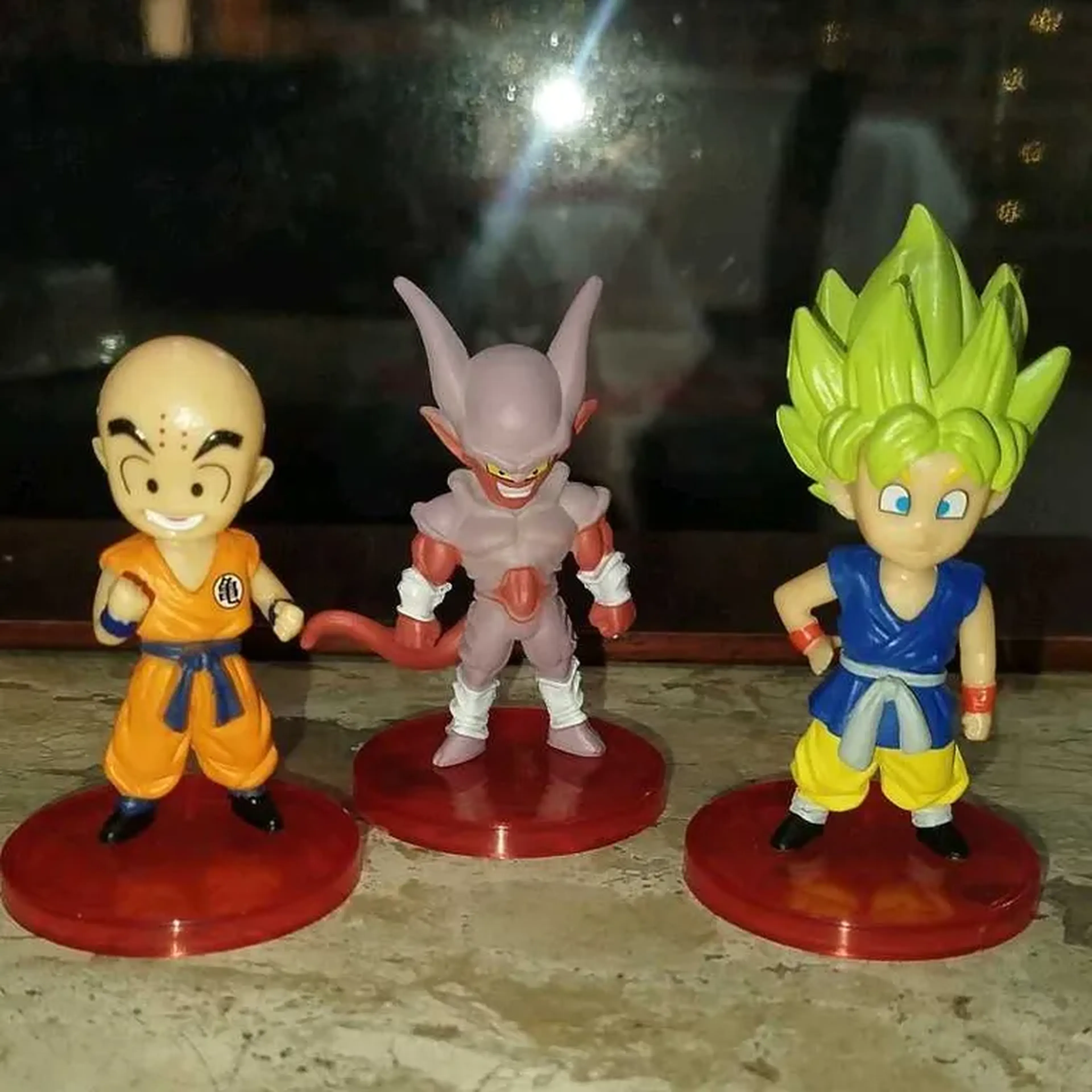 mini figuras dragon ball imagem