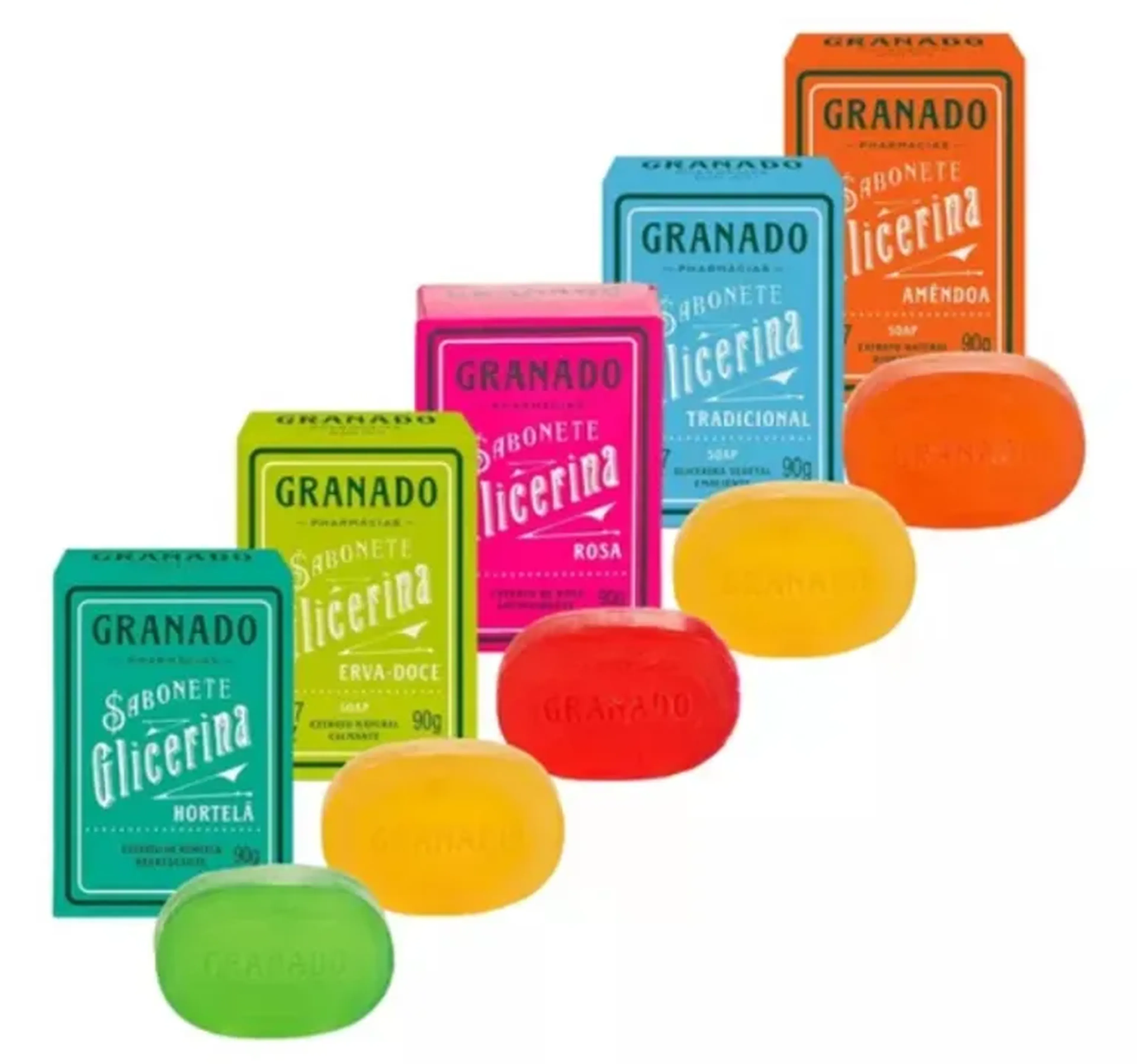 Sabonete Barra Granado Glicerina 90g imagem
