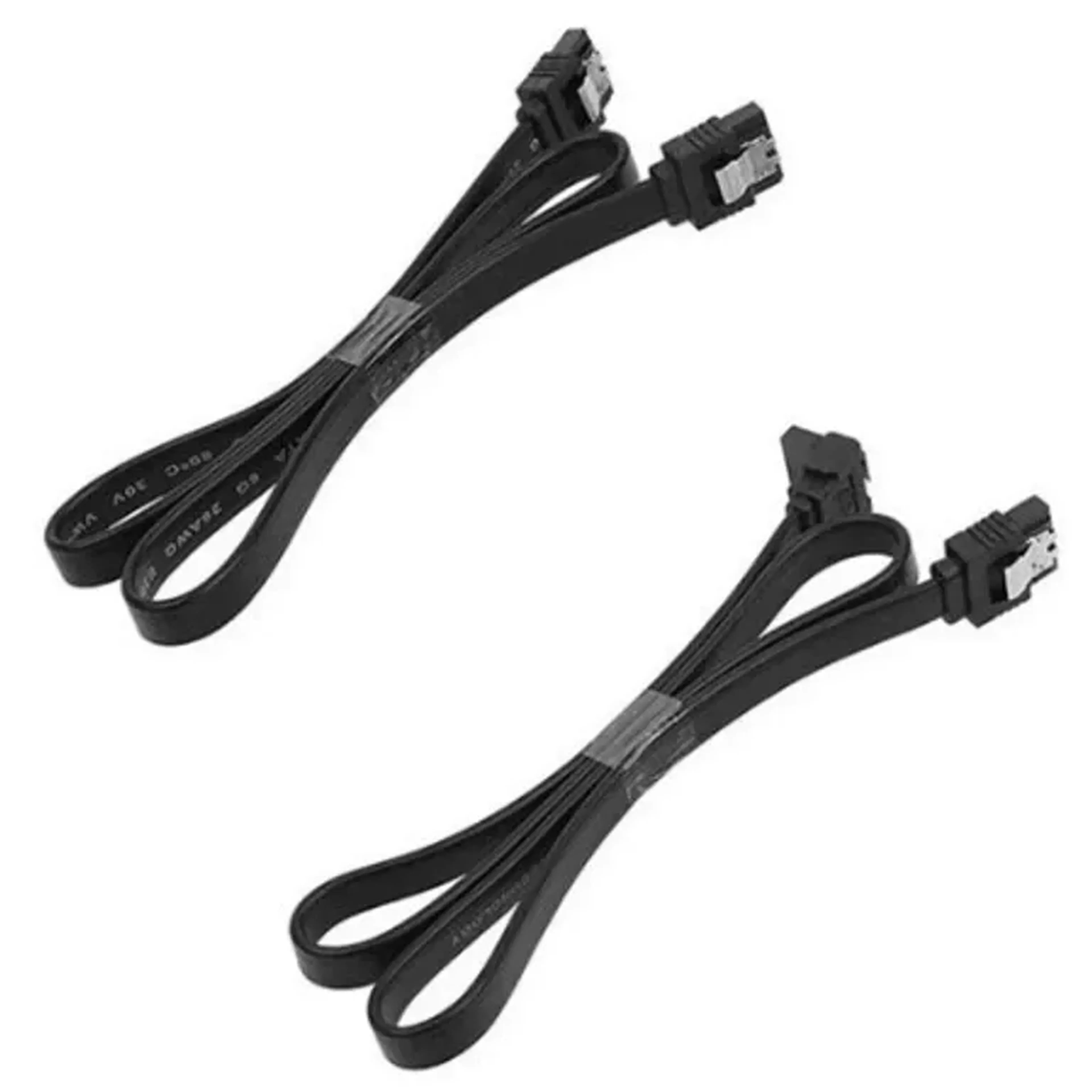 Cabo Flat SATA com 02 Conectores 45cm imagem