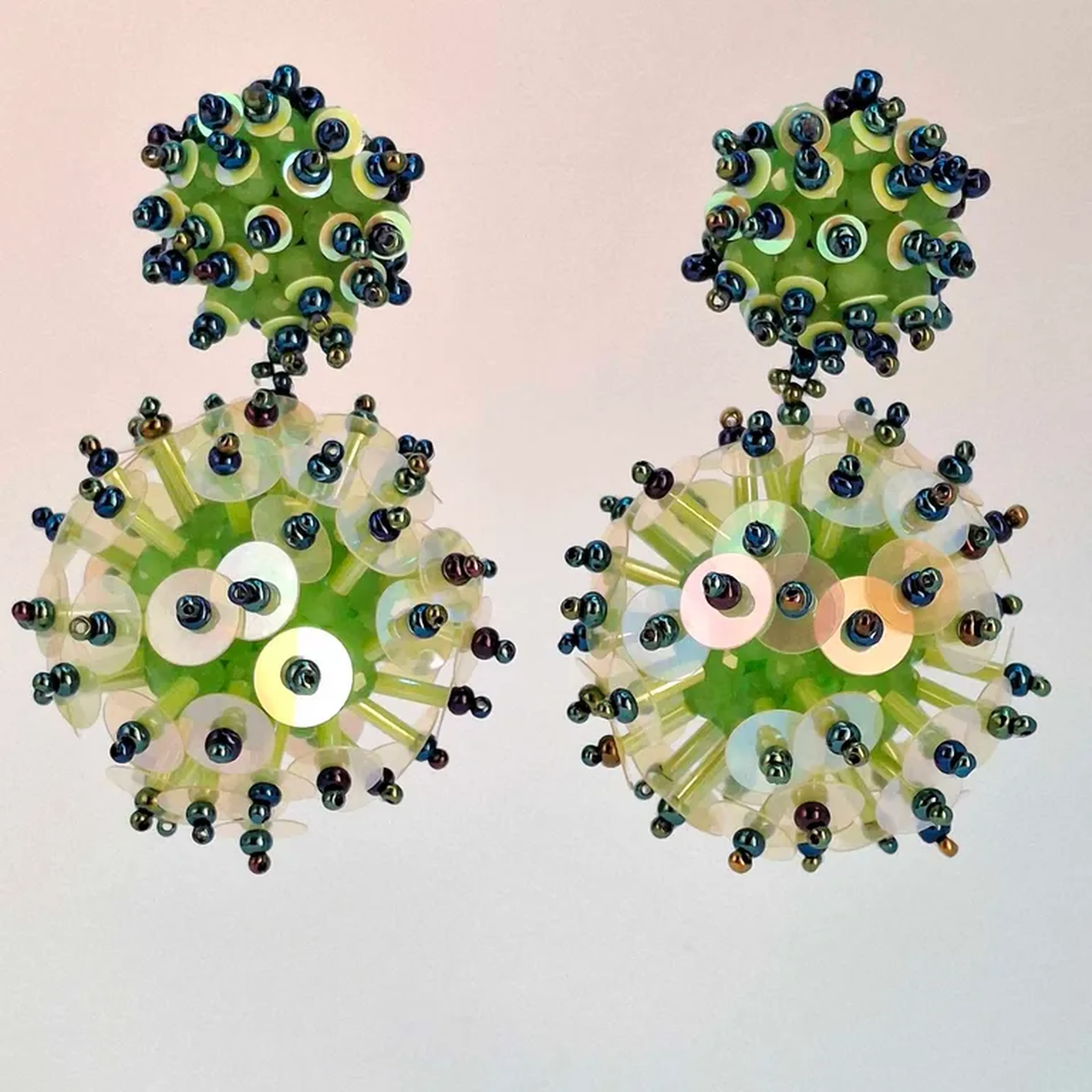 Brincos Haeckel Verde de Pressão imagem
