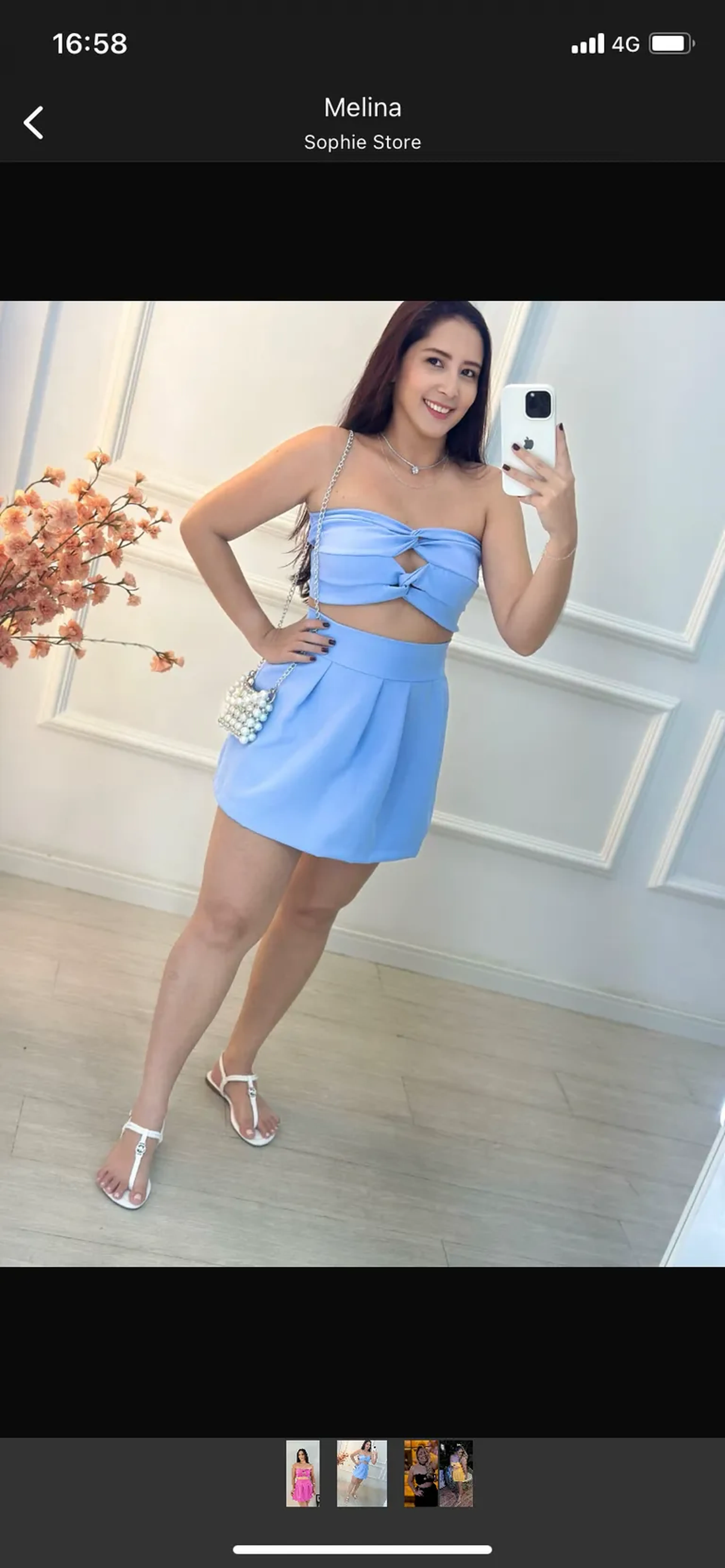 Conjunto Fada Azul bebê imagem