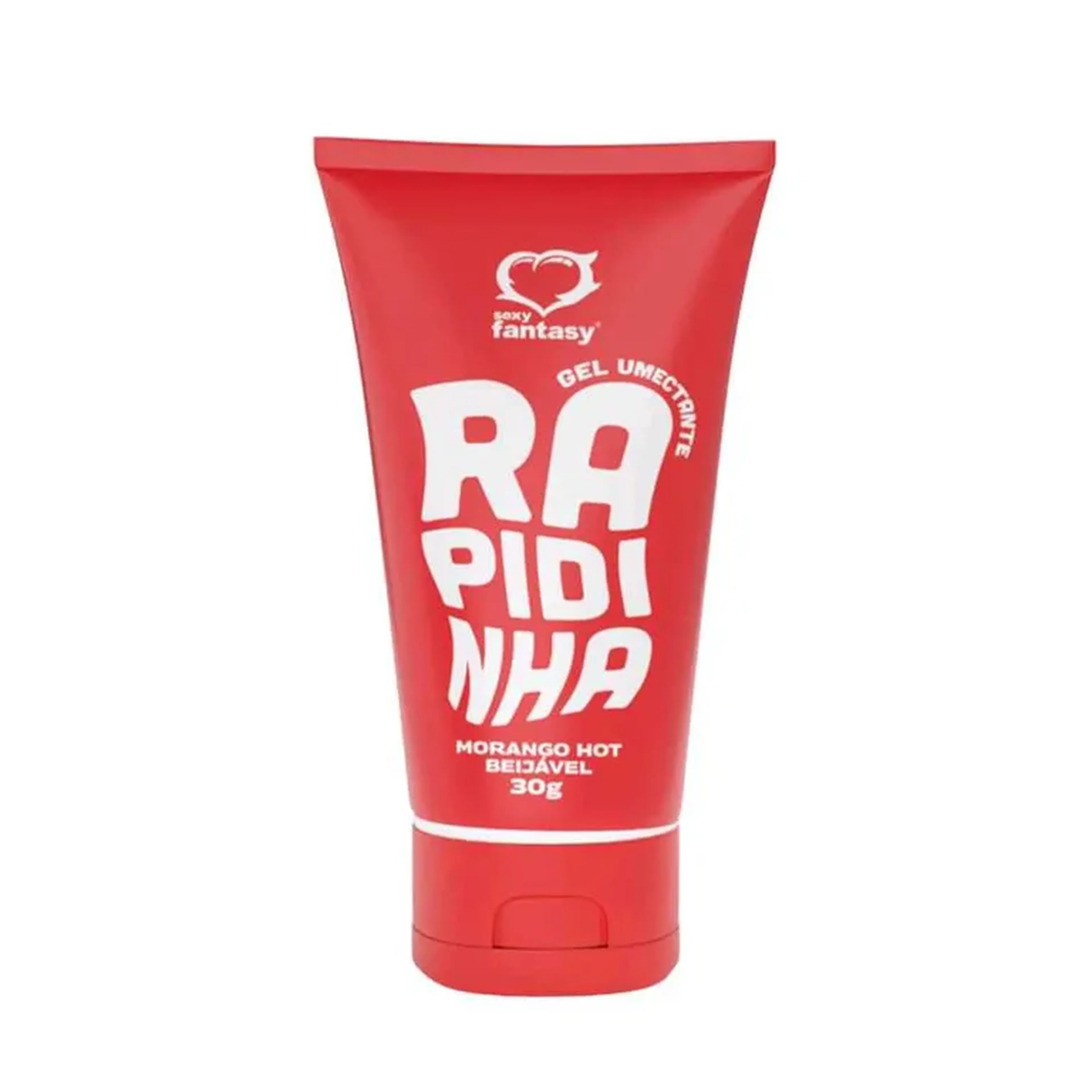 LUBRIFICANTE RAPIDINHA HOT MORANGO BEIJÁVEL 30 G imagem