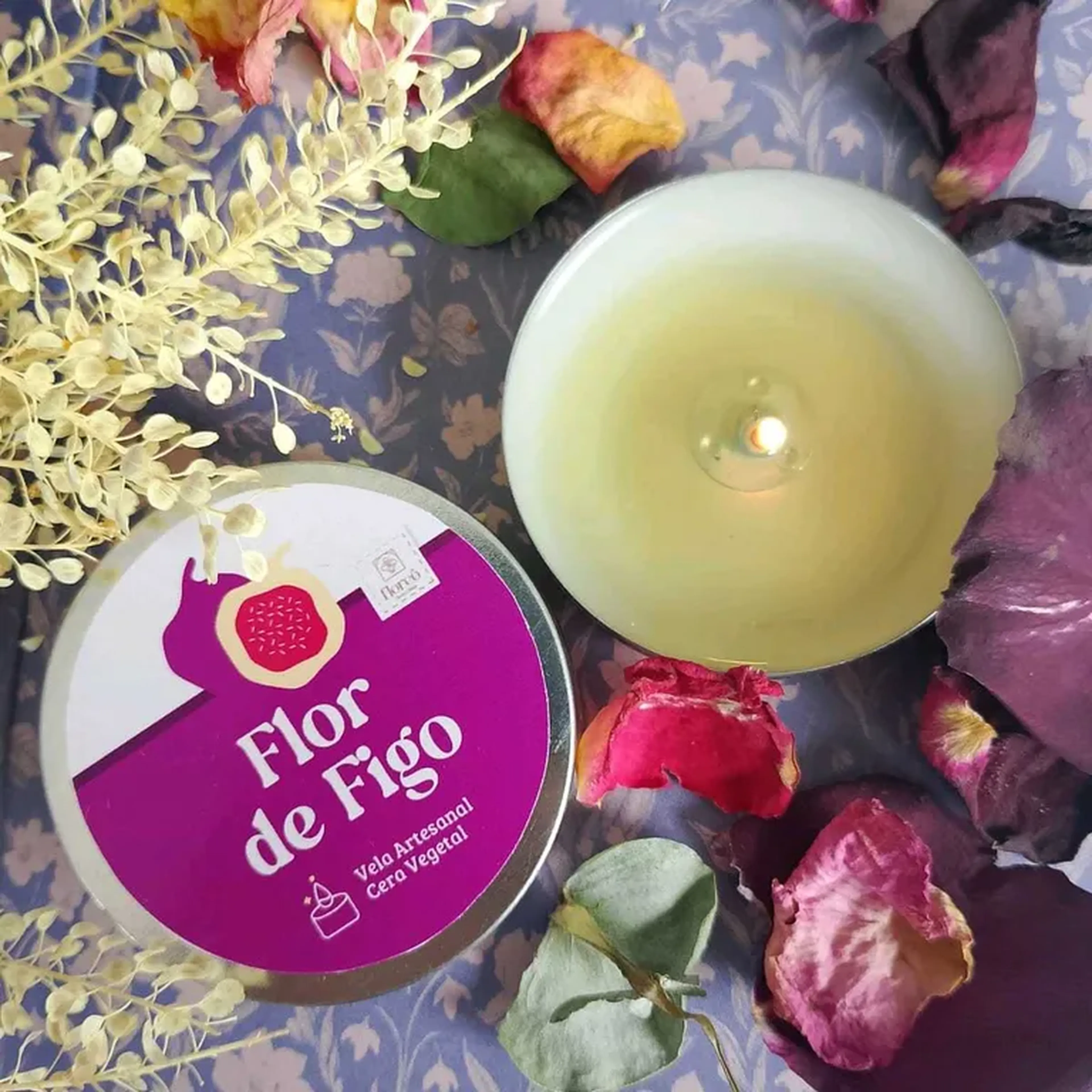 Vela Aromática - Flor de Figo imagem