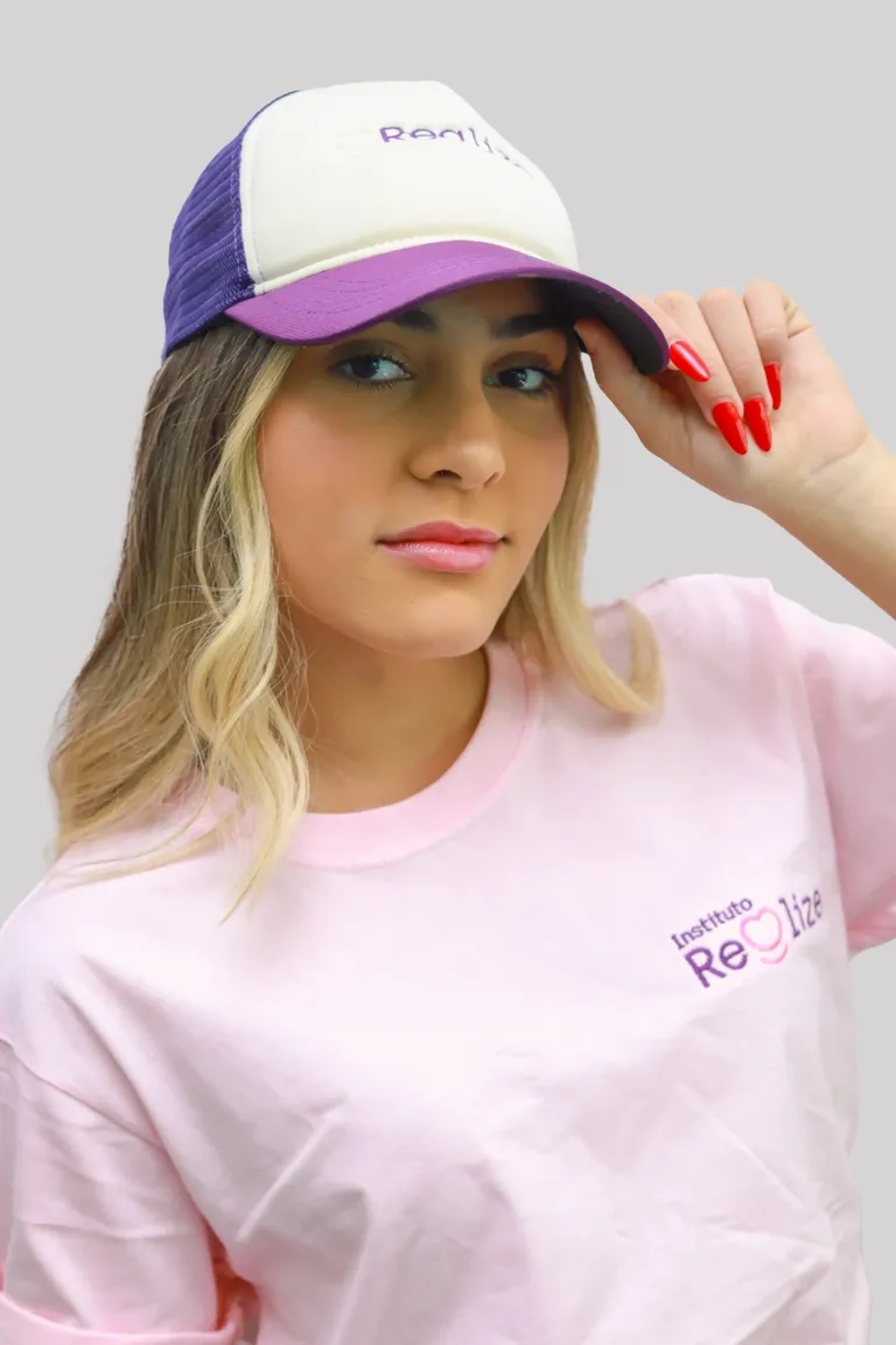 Boné Trucker Unissex Vazado imagem