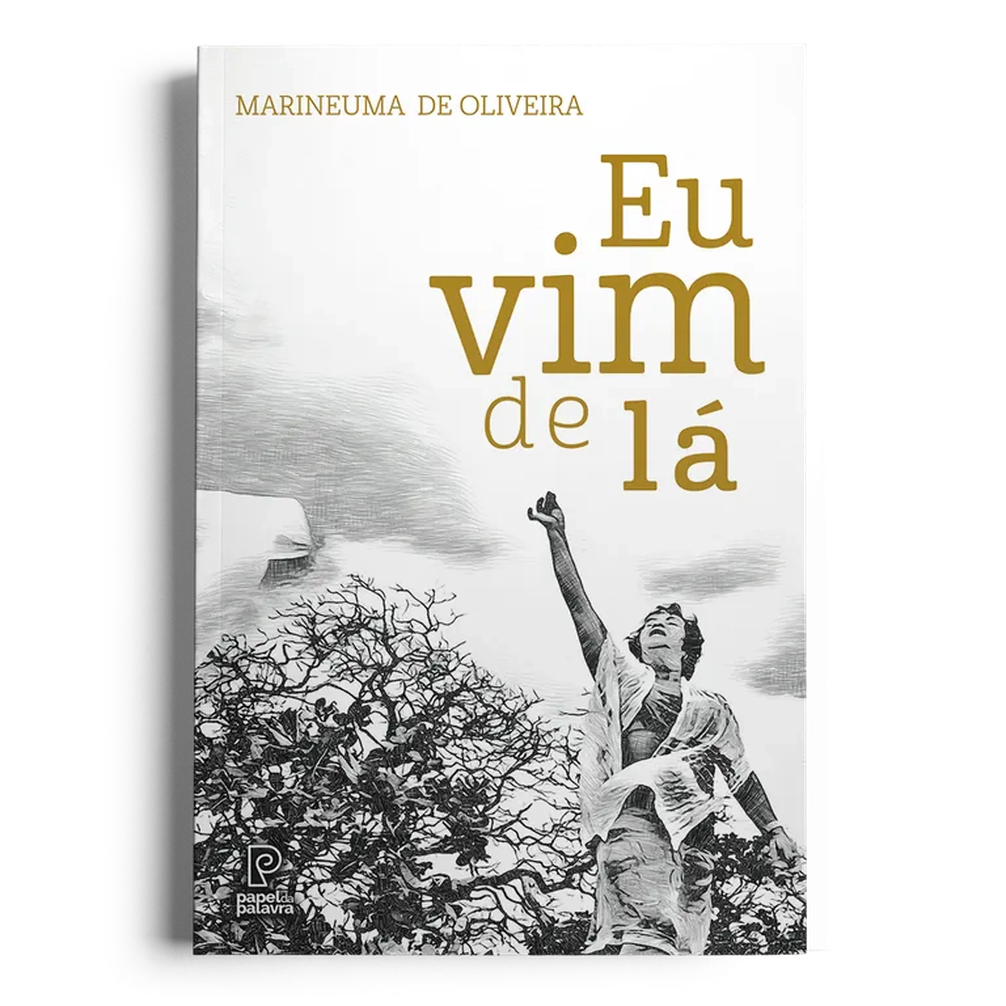 Livro EU VIM DE LÁ poemas e crônicas - FRETE INCLUSO imagem