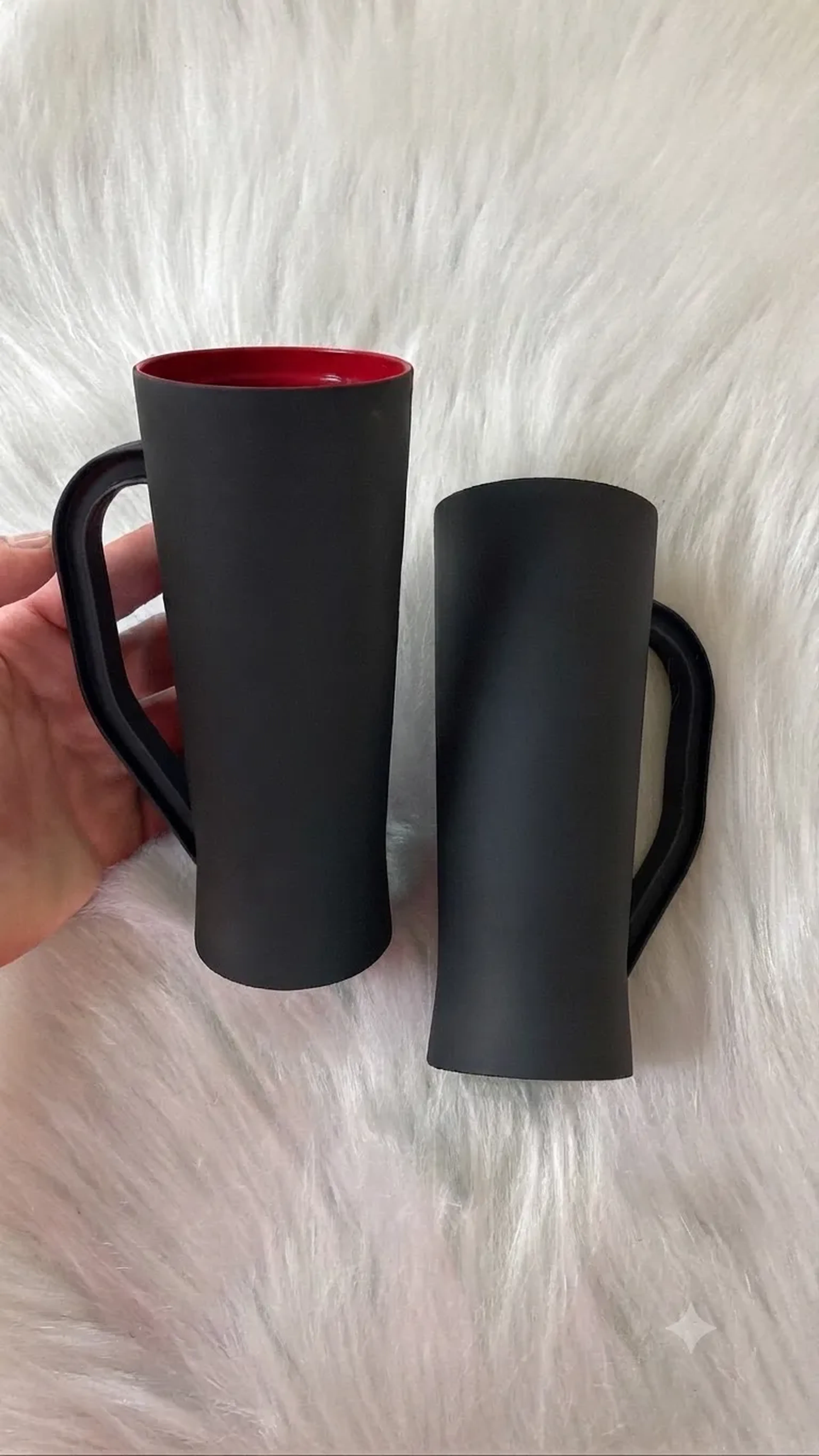 Caneca Slim Preto Fosco imagem
