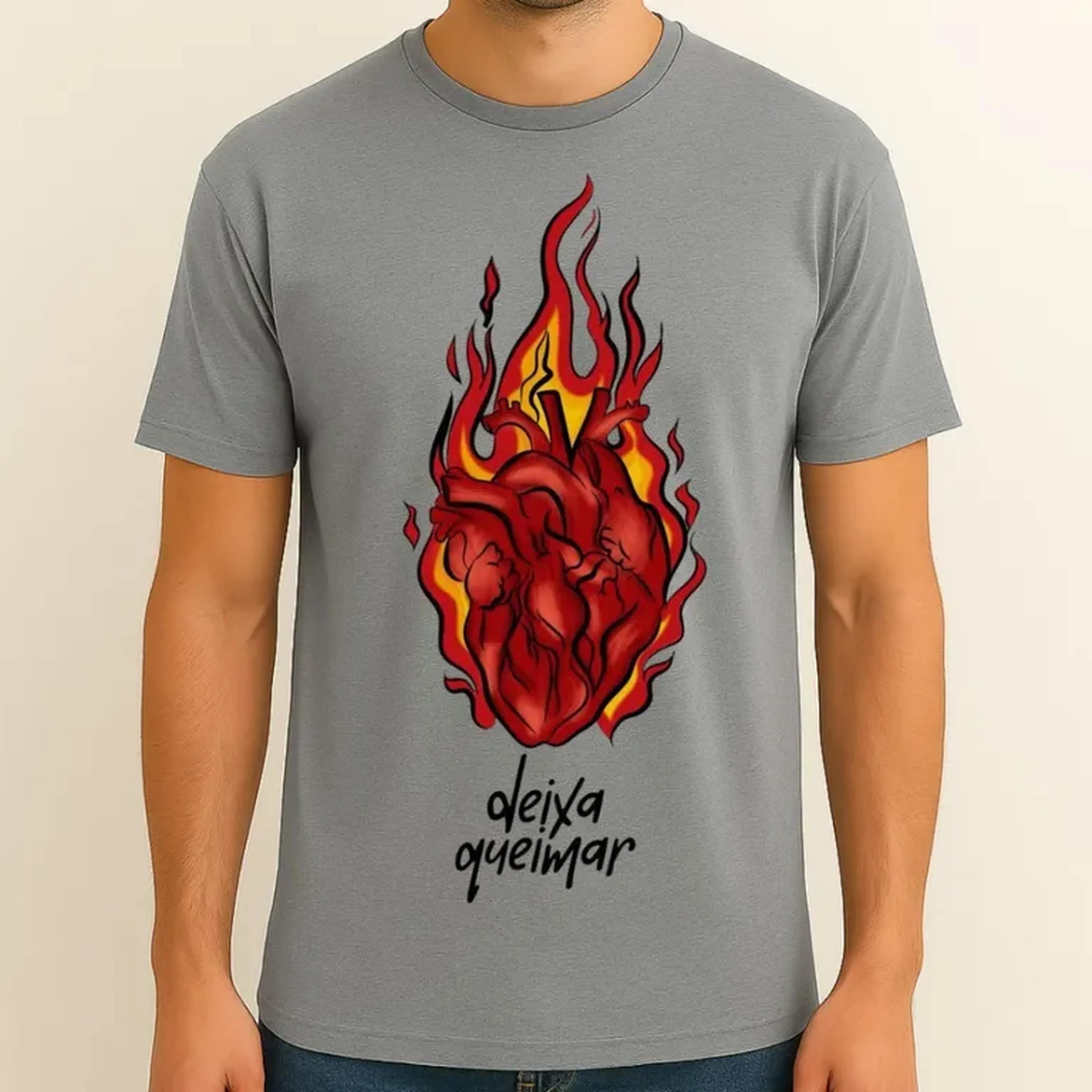 Camiseta Deixa Queimar imagem