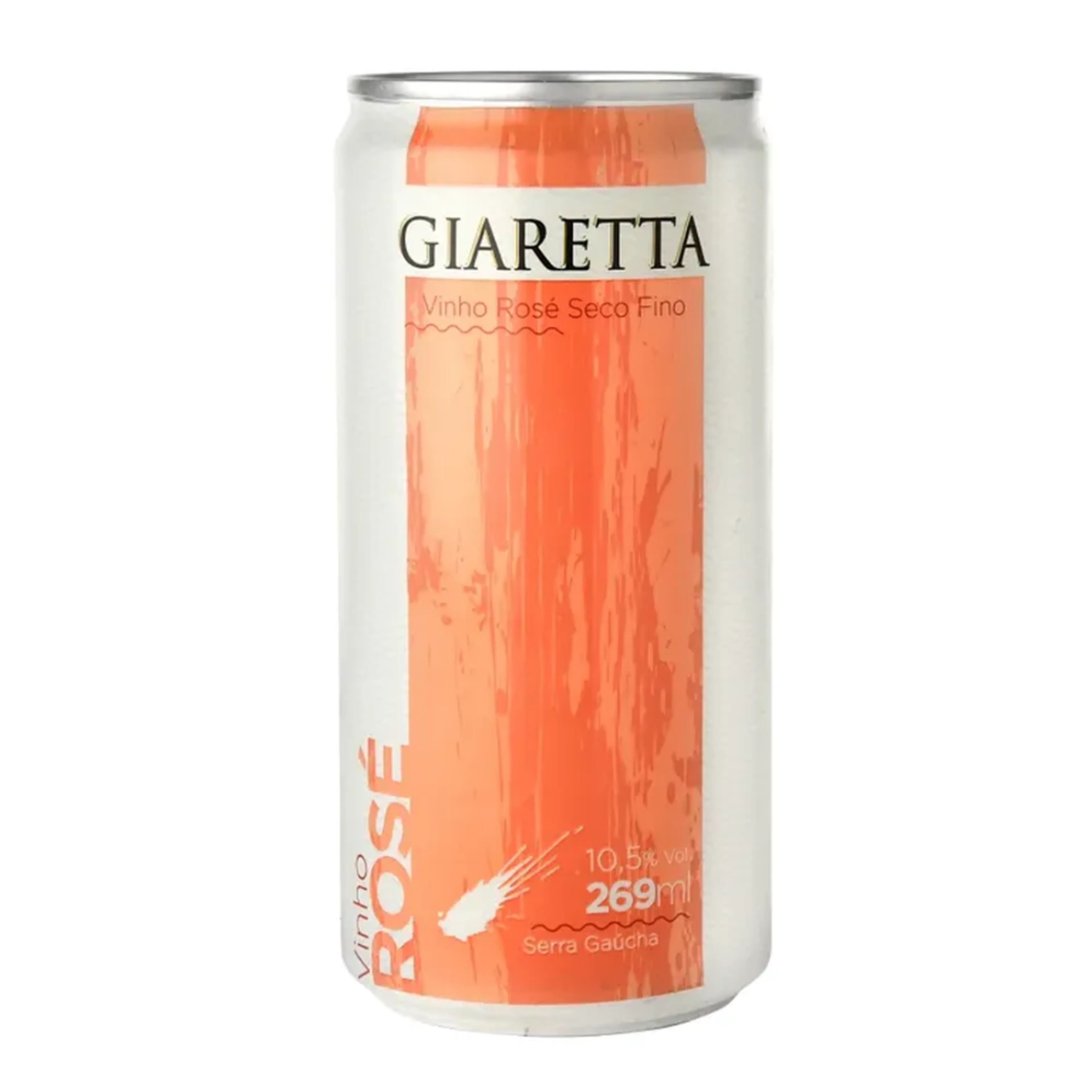 Vinho em Lata Rosé Giaretta imagem