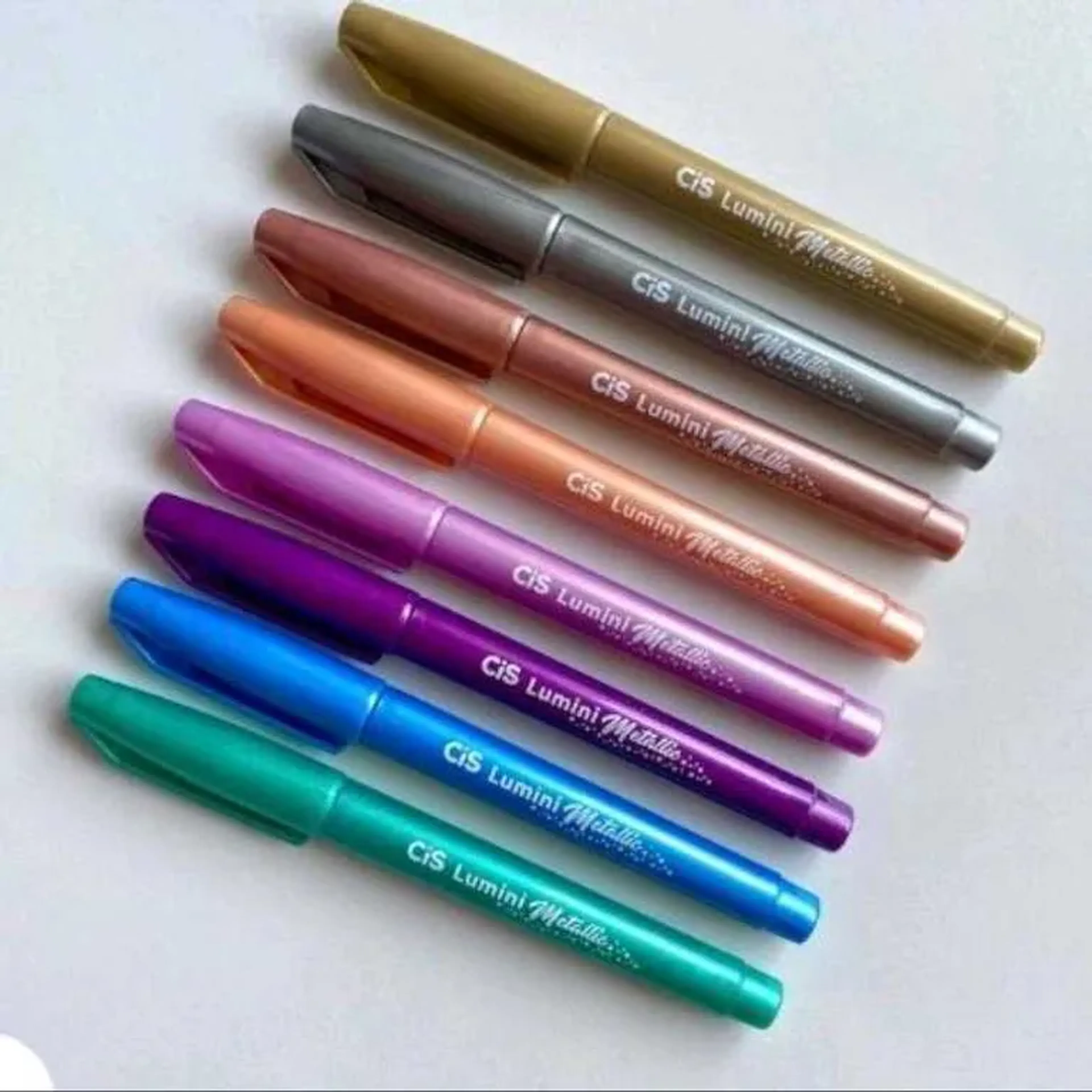 Marcador de texto metallic- CIS imagem