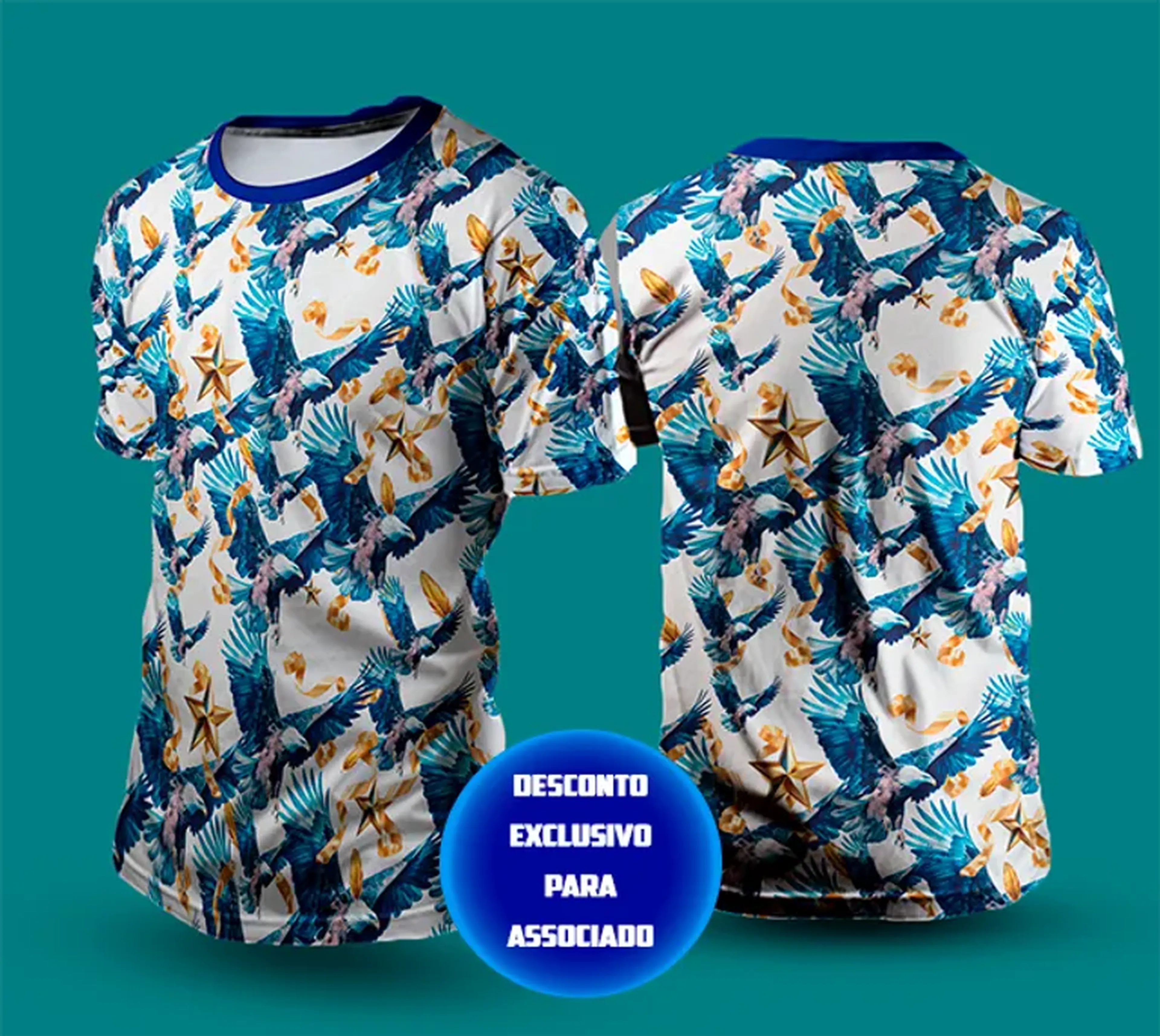 CAMISETA CASUAL - ASSOCIADO imagem
