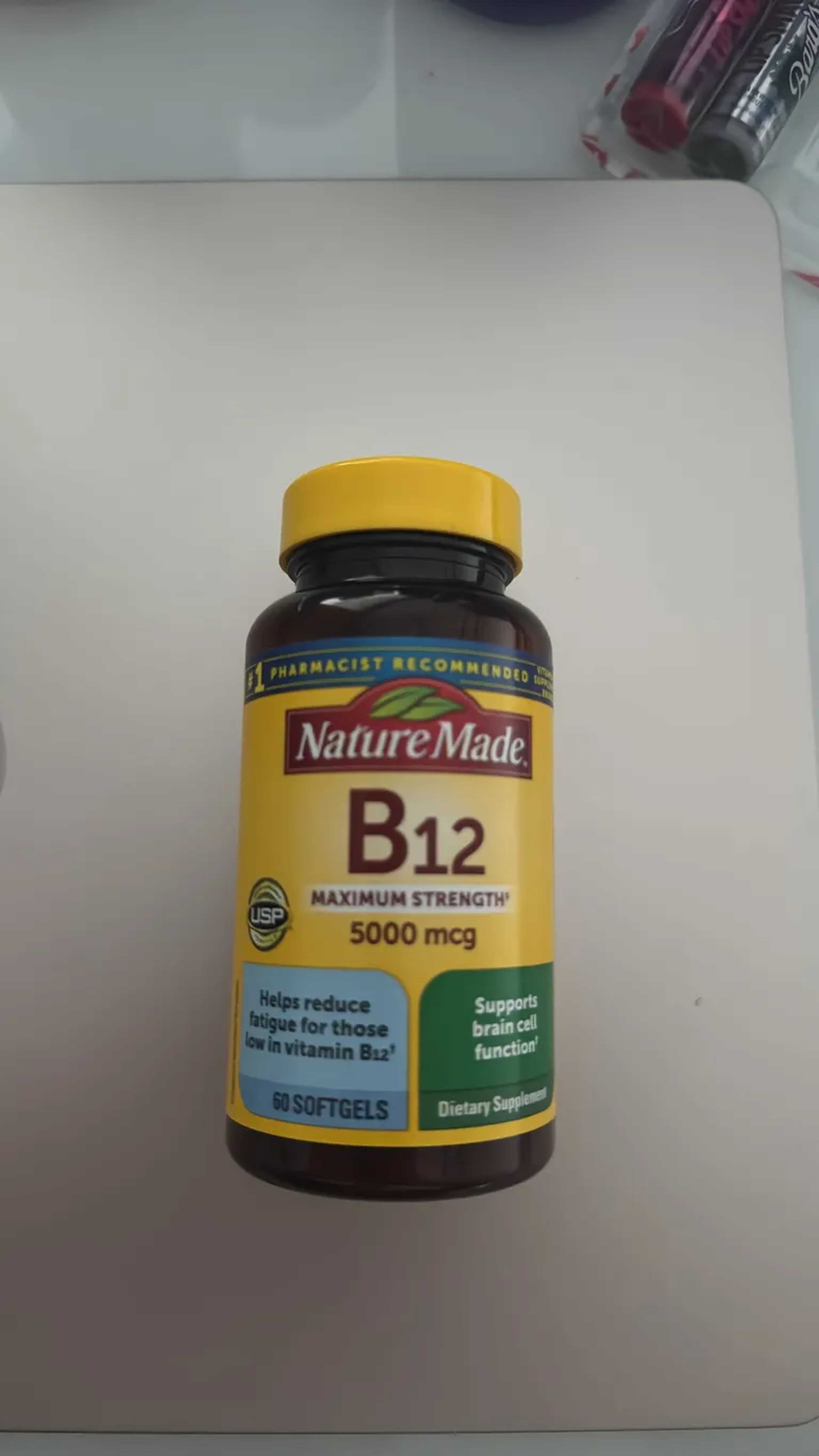 Suplemento de Vitamina B12 imagem